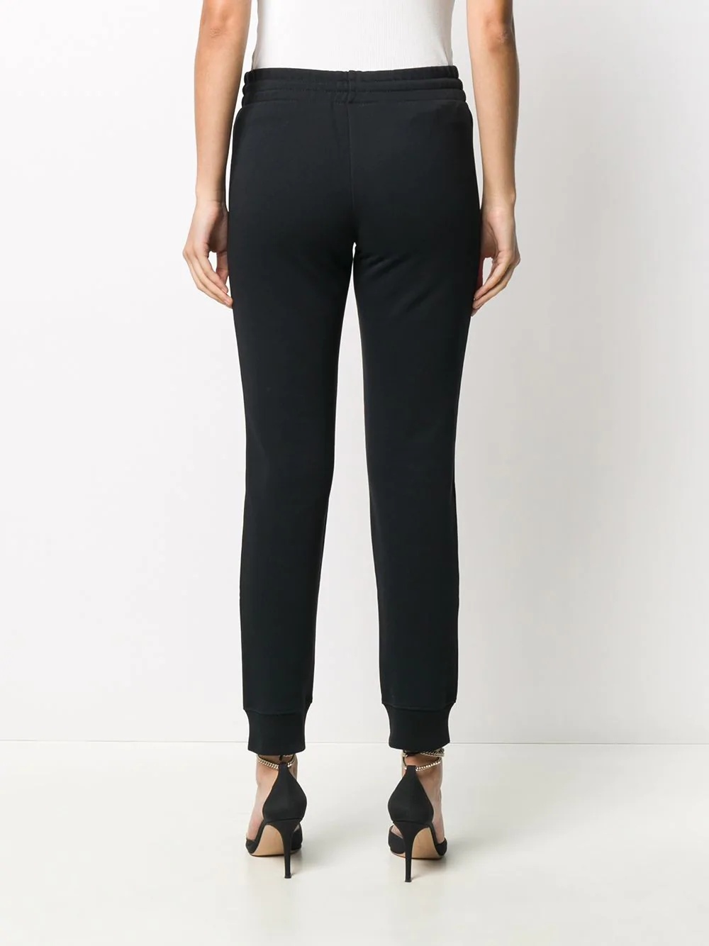 oversized zip track pants - 4