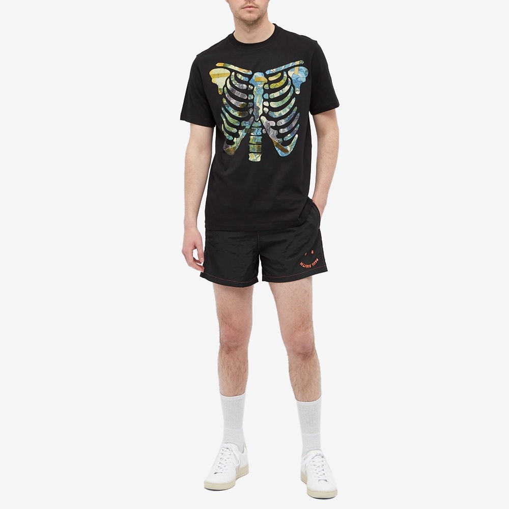 Paul Smith Floral Ribs Tee - 5