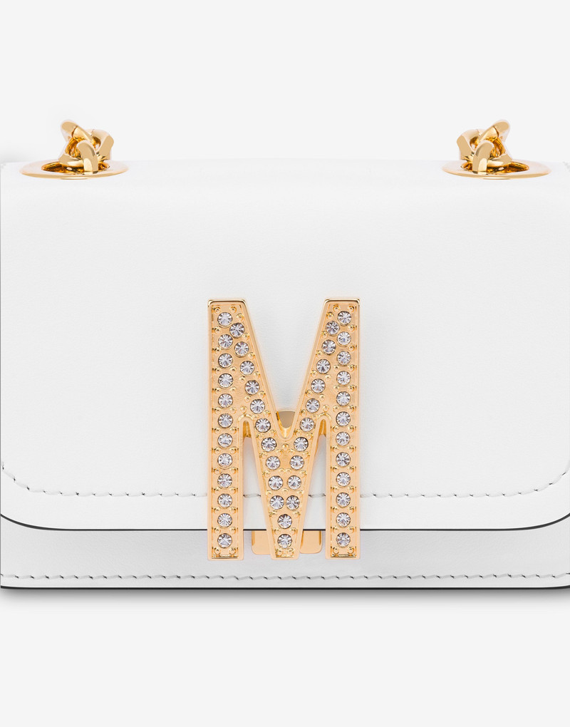 MINI M BAG WITH RHINESTONES 4