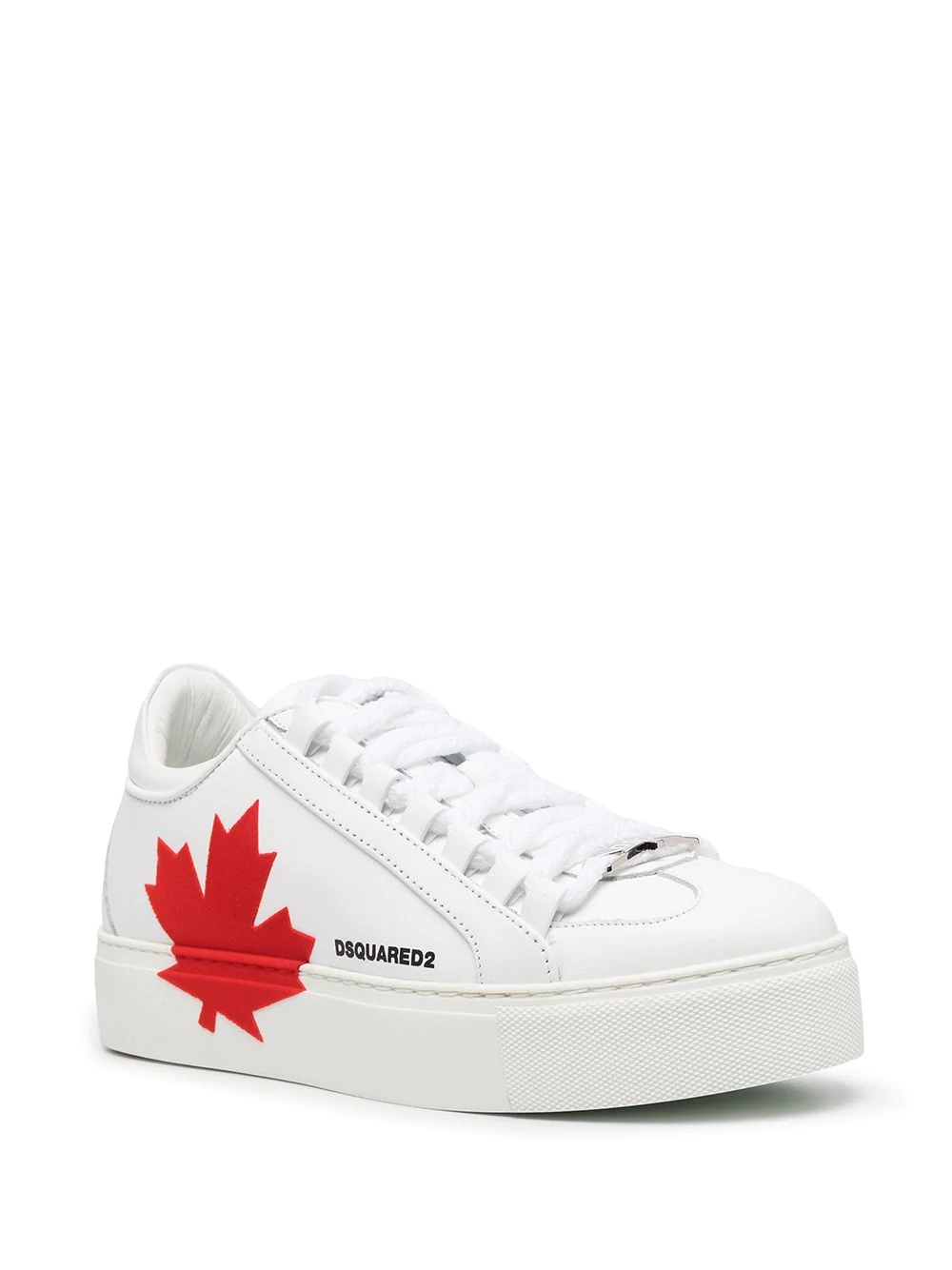 Maple Leaf print sneakers - 2