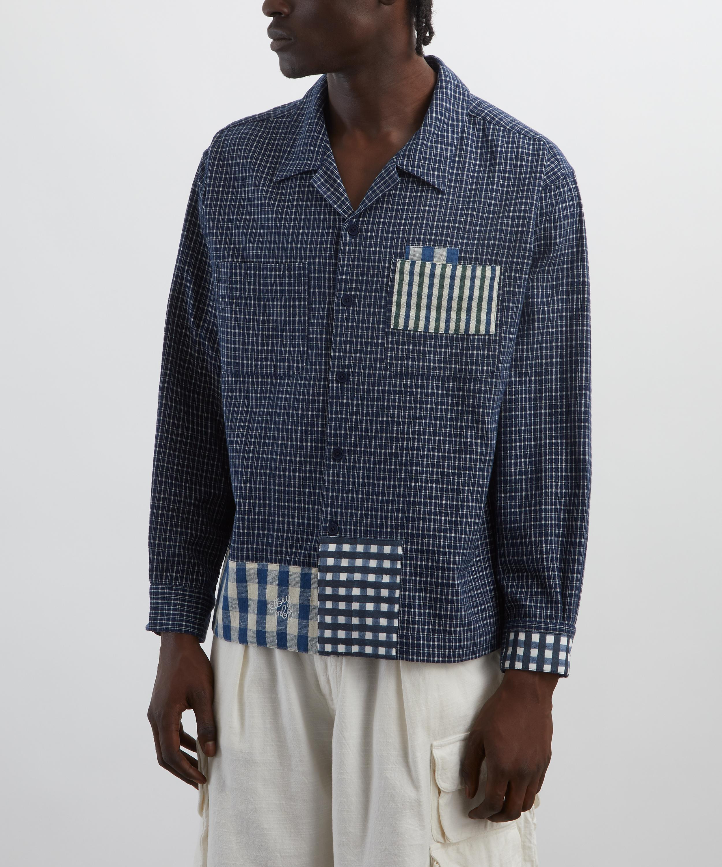 PA Indigo Picnic Handloom Shirt - 3