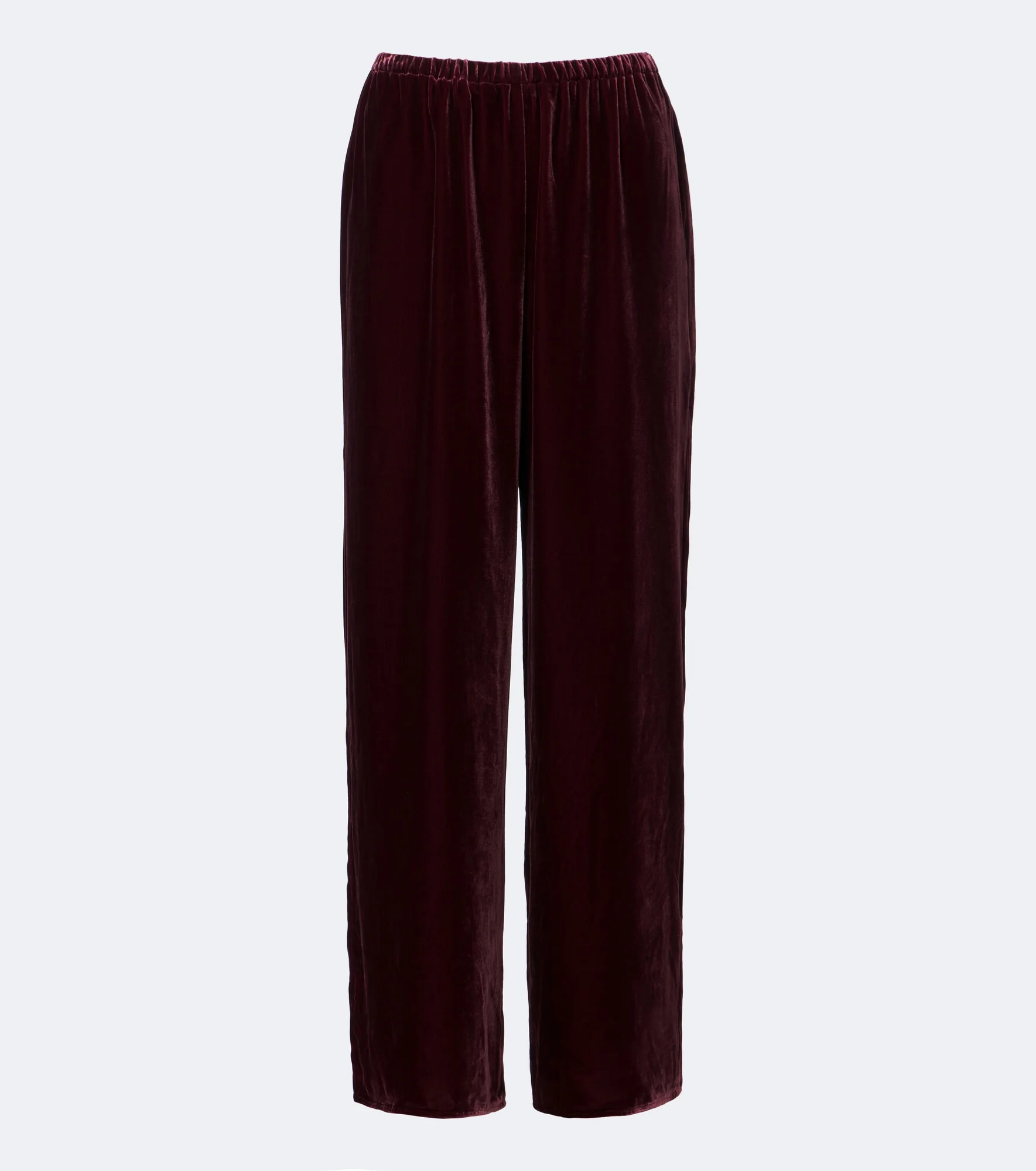 Austin velvet wide-leg pants - 1