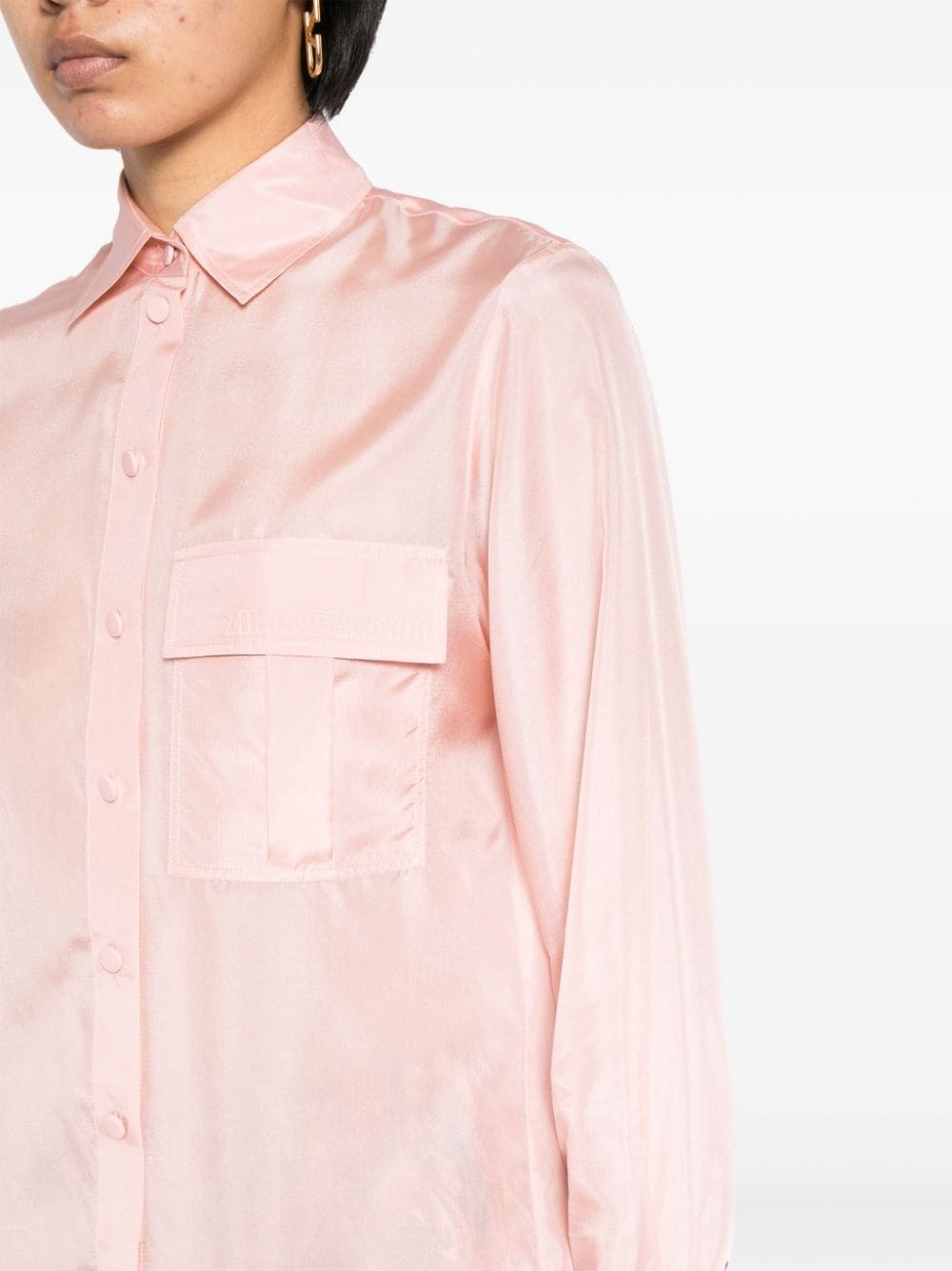 Halliday silk shirt - 5