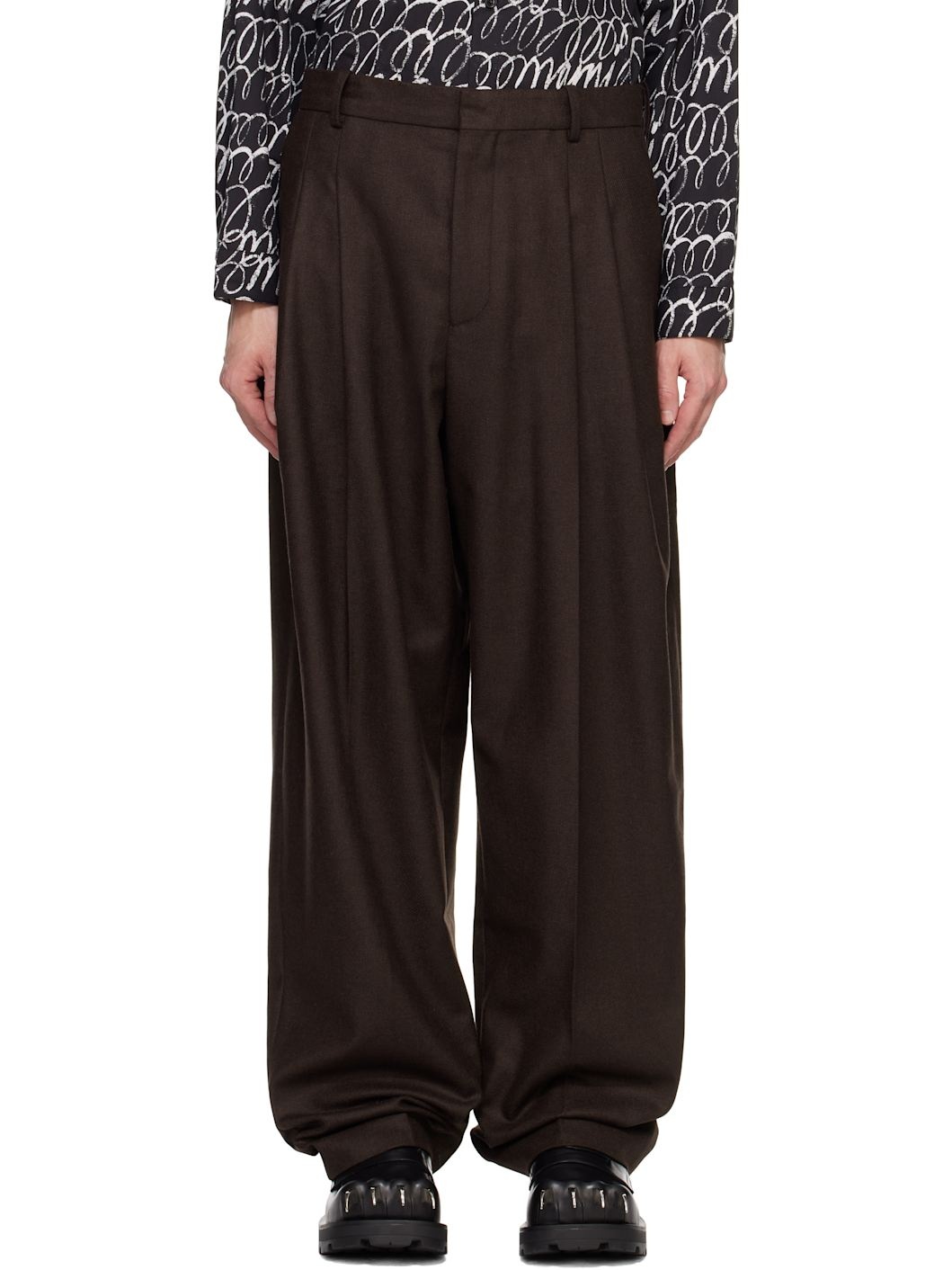 Brown Edinburgh Trousers - 1