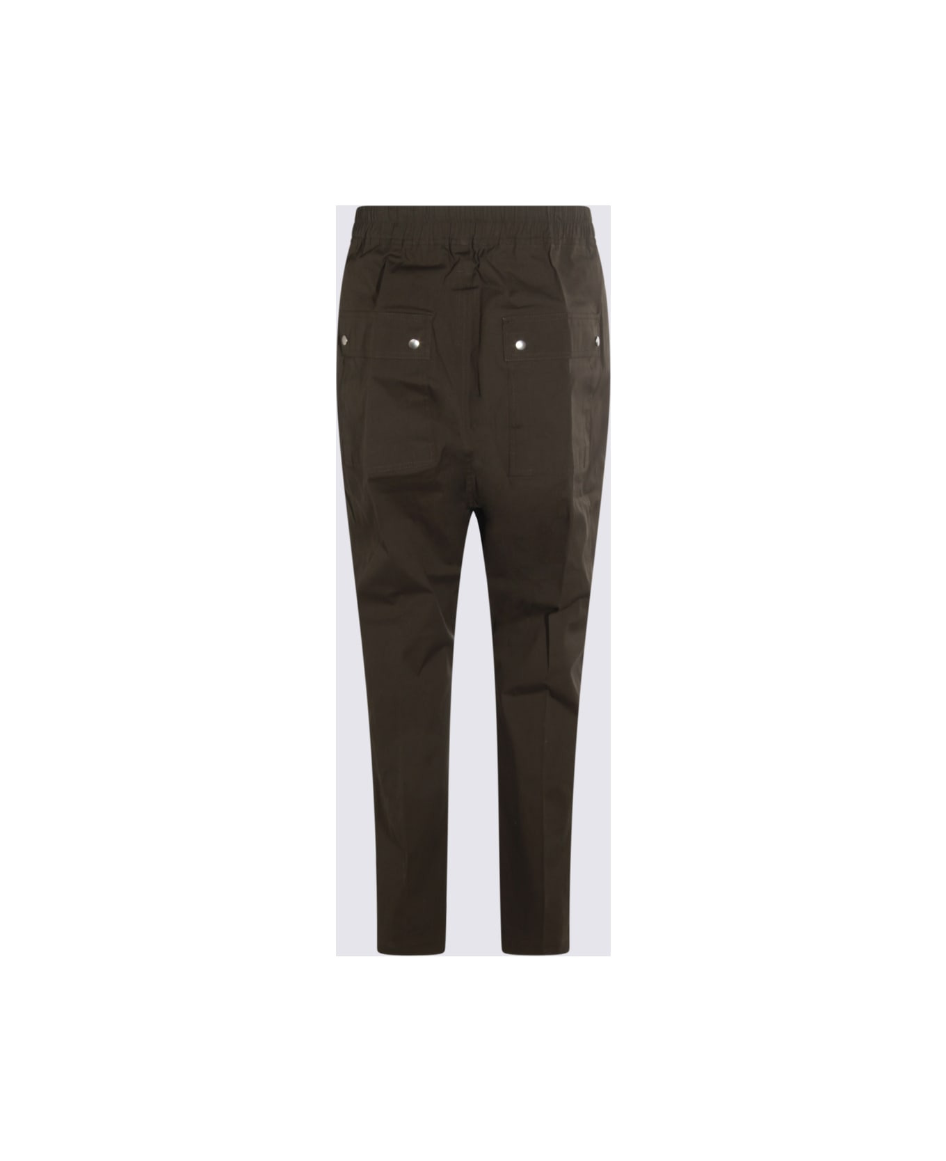 Green Cotton Bela Pants - 2