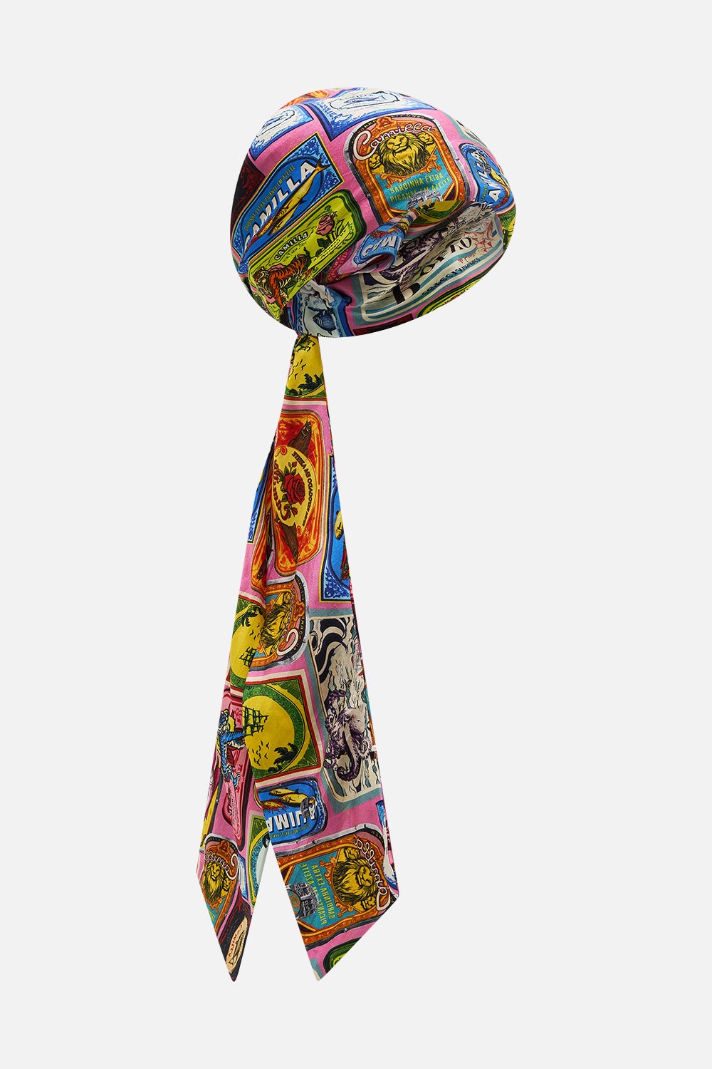 HEADSCARF WITH LONG TIES - 2
