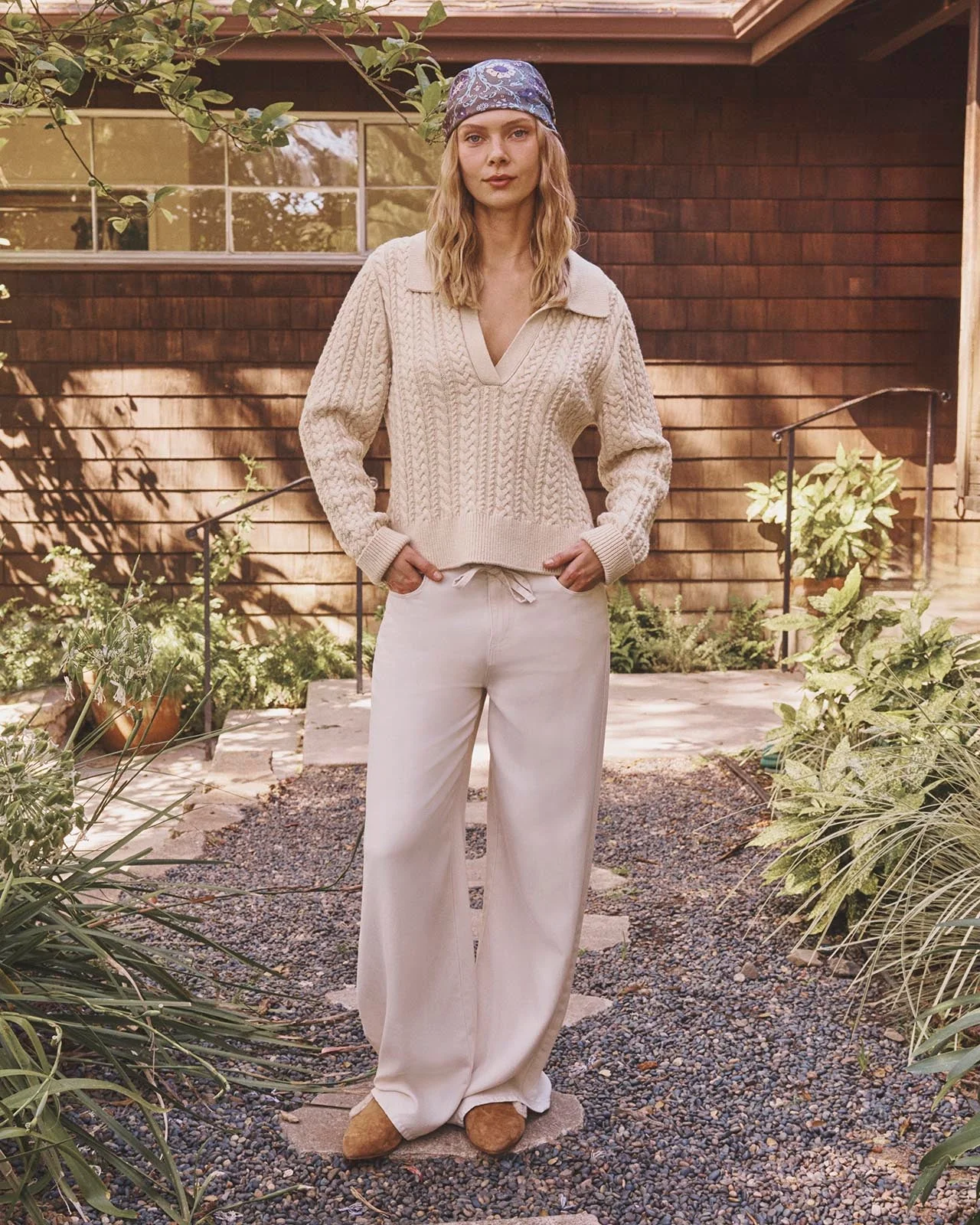 Jenson Polo Cable Sweater - 1