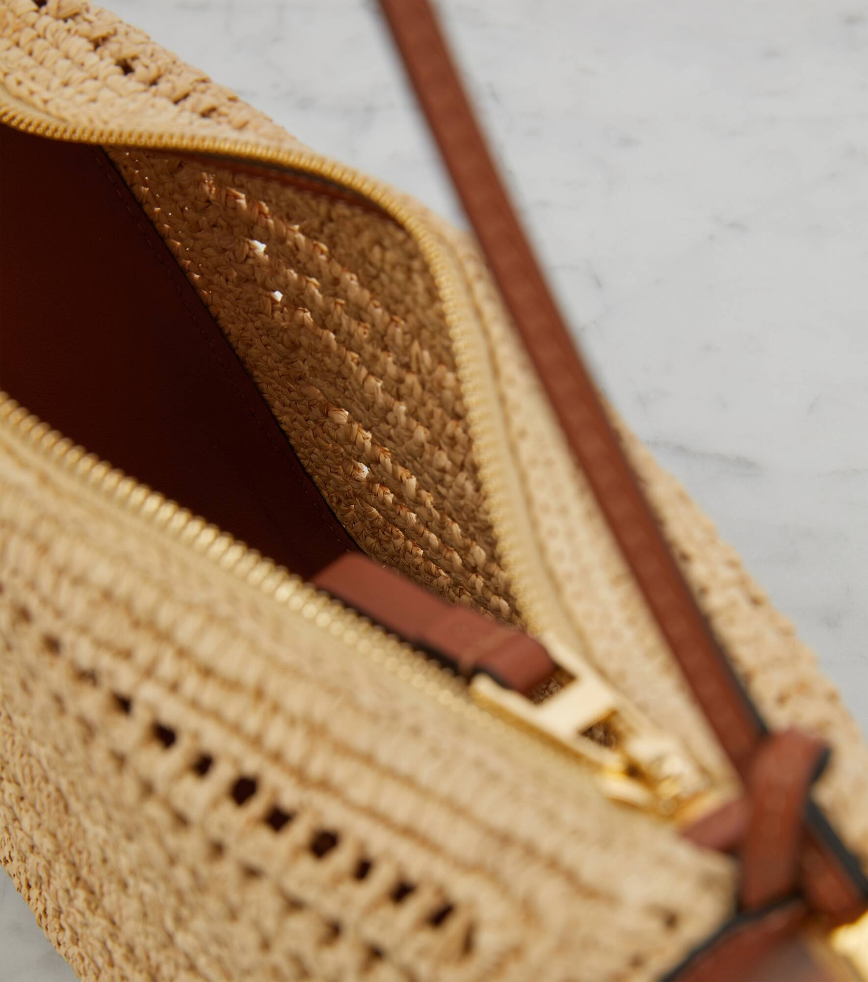Hammock Mini raffia shoulder bag - 3