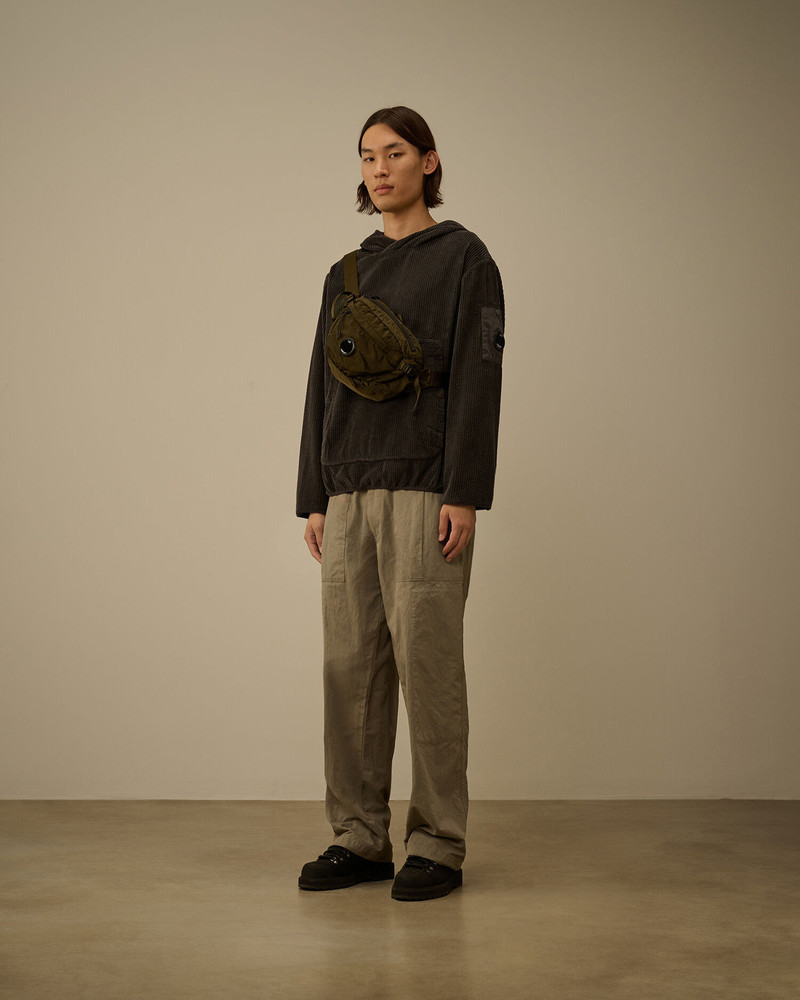 C.P. Company Corduroy 350 Lens Hooded Sweatshirt outlook