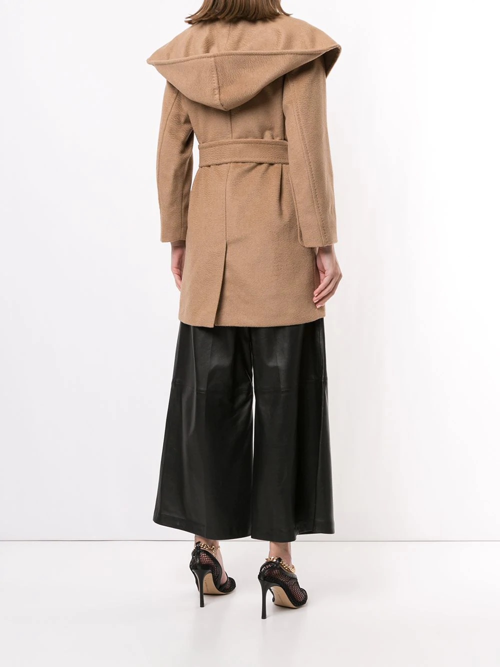 Rialto hooded wrap coat - 4