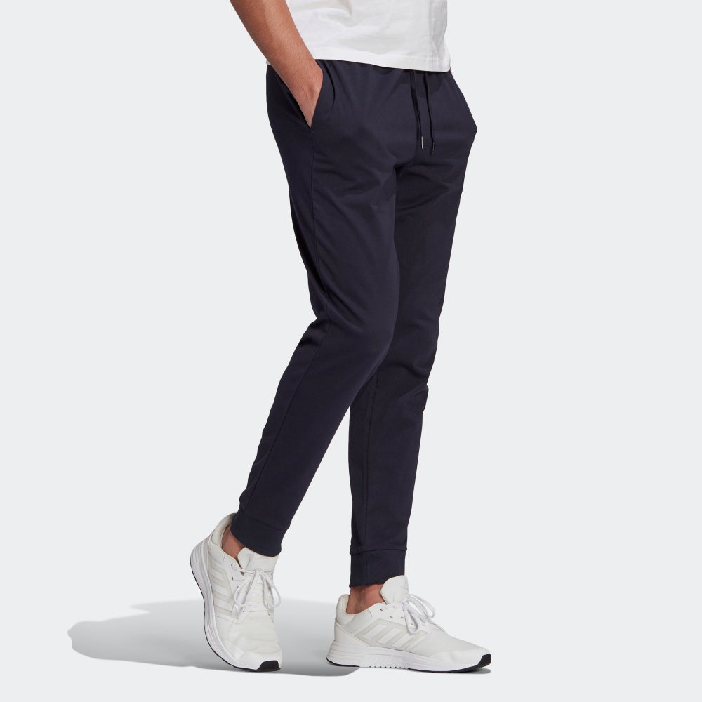 adidas MENS Slim Ankle Banded Pants Blue GK9259 - 4