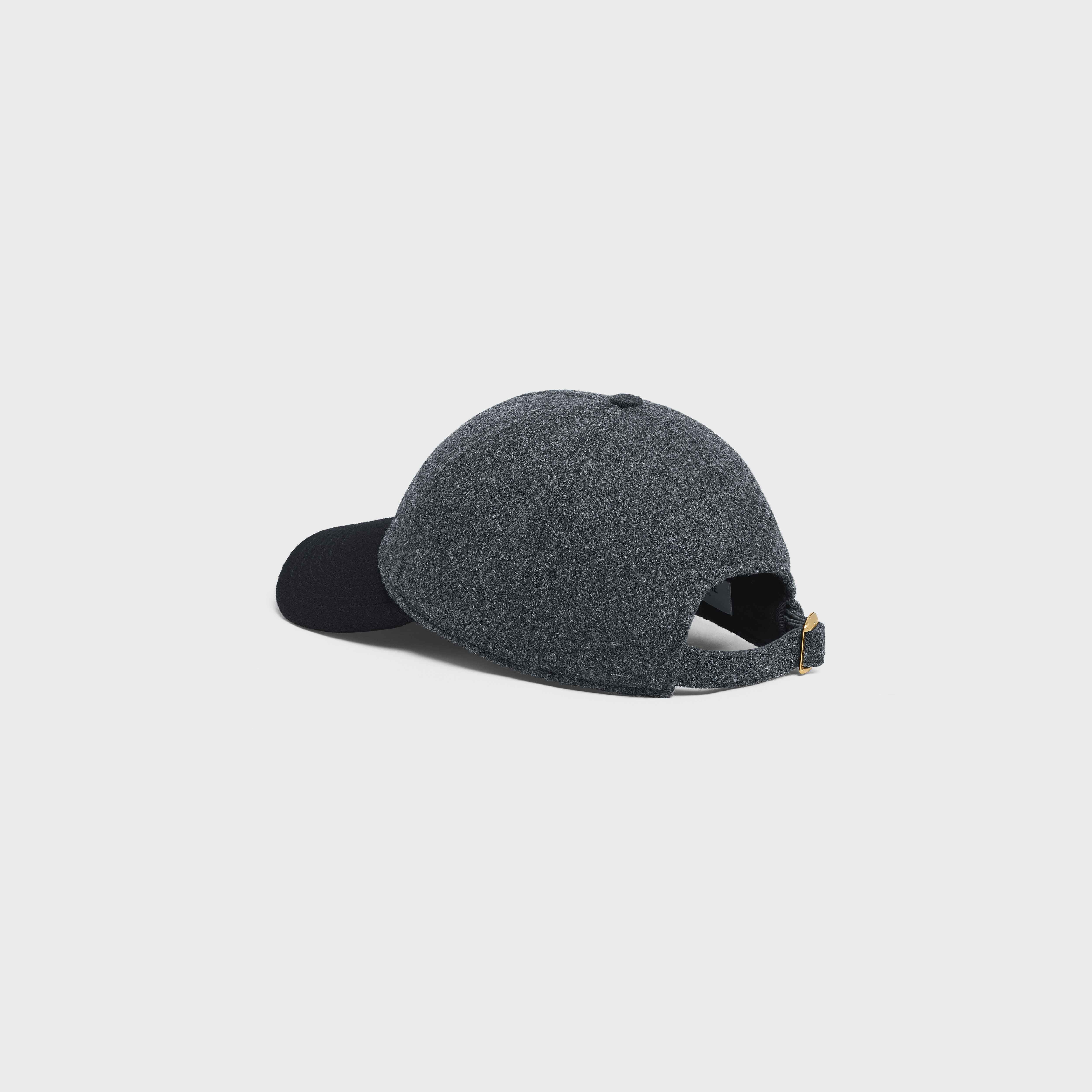 "C" BASEBALL CAP IN WOOL - 4