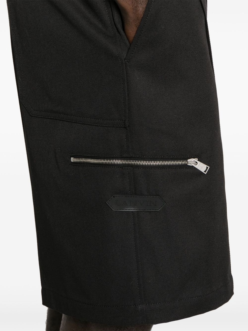 tailored cotton shorts - 5