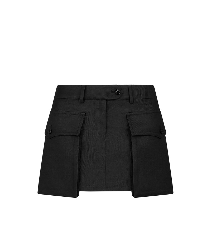 MINI SKIRT WITH LARGE PATCH POCKETS 1
