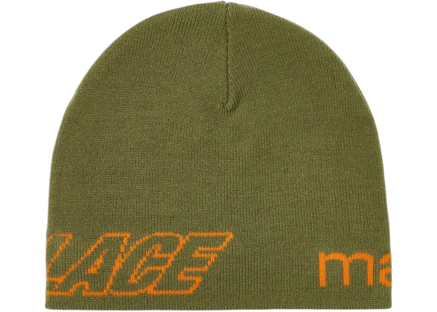 Palace Maharishi No Cuff Beanie Olive - 2
