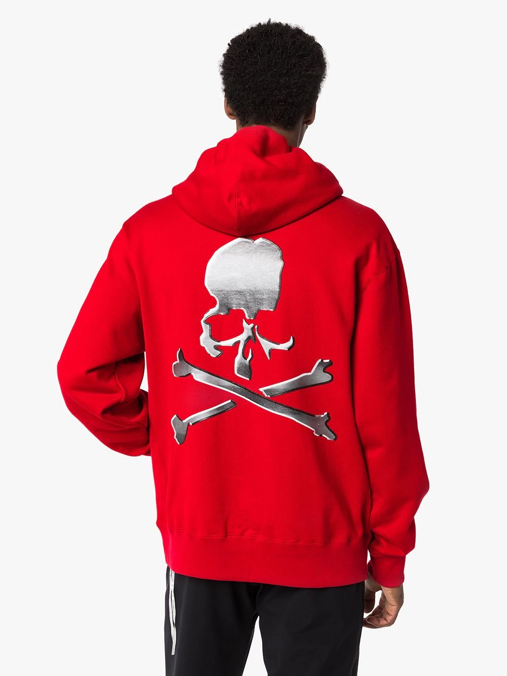 skull logo-print hoodie - 3