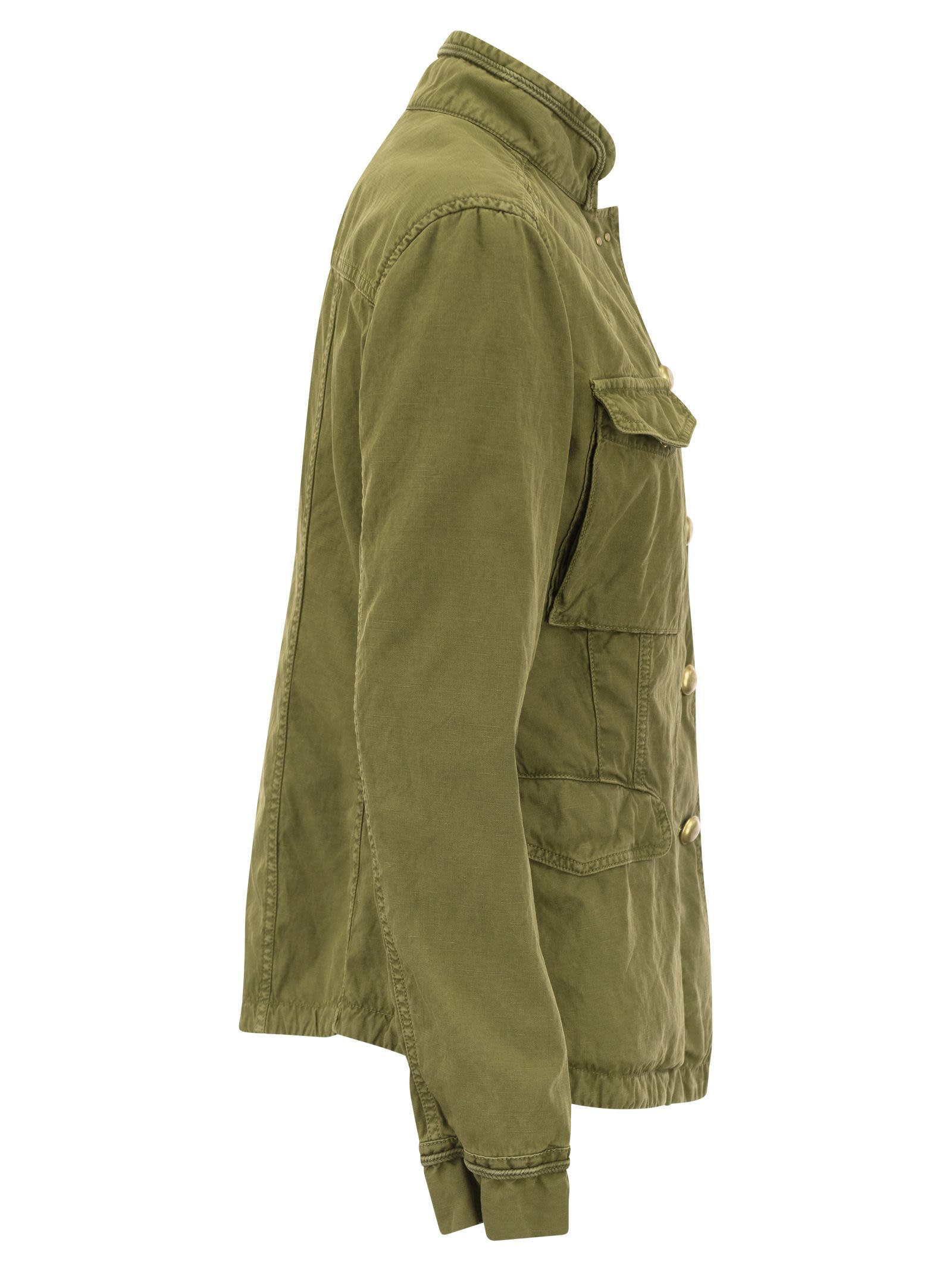 FAY - Fay Women Cotton And Linen Sahariana - 3