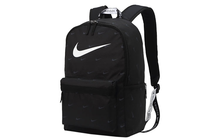 Nike Sportswear Heritage Swoosh Backpack 'Black White' DC7344-010 - 2