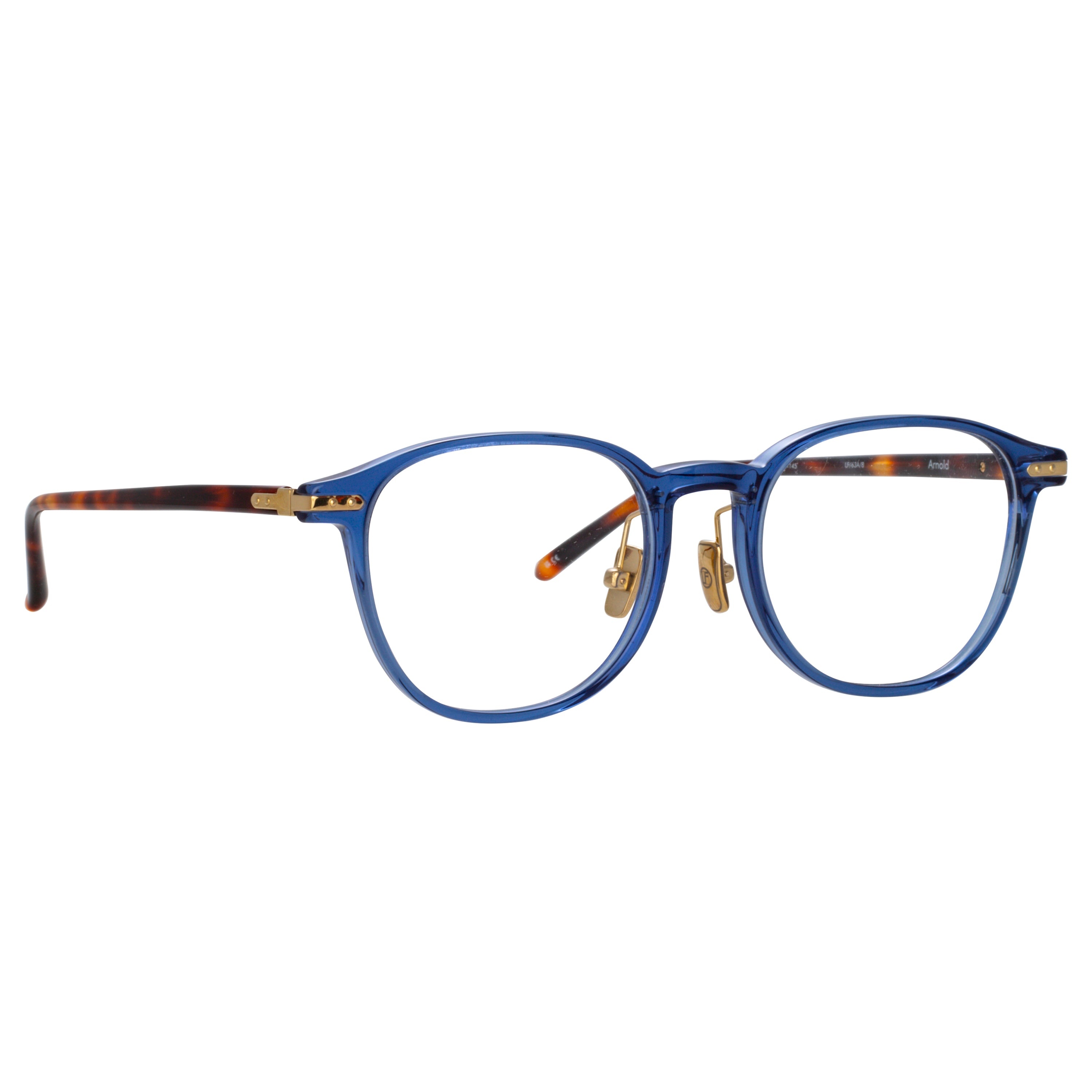 Arnold Angular Optical Frame in Navy (Asian Fit) - 3