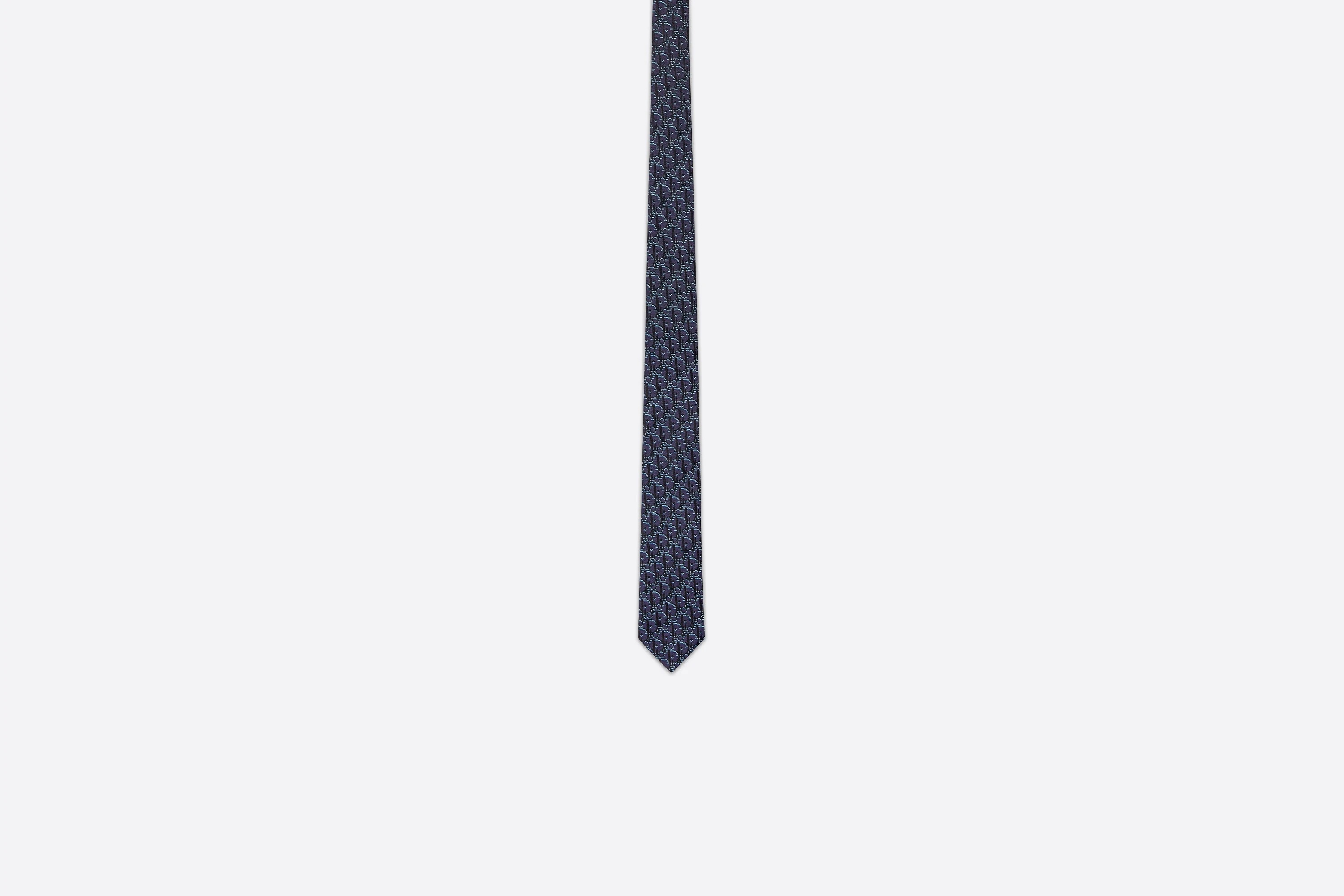 Dior Oblique Pixel Tie - 1