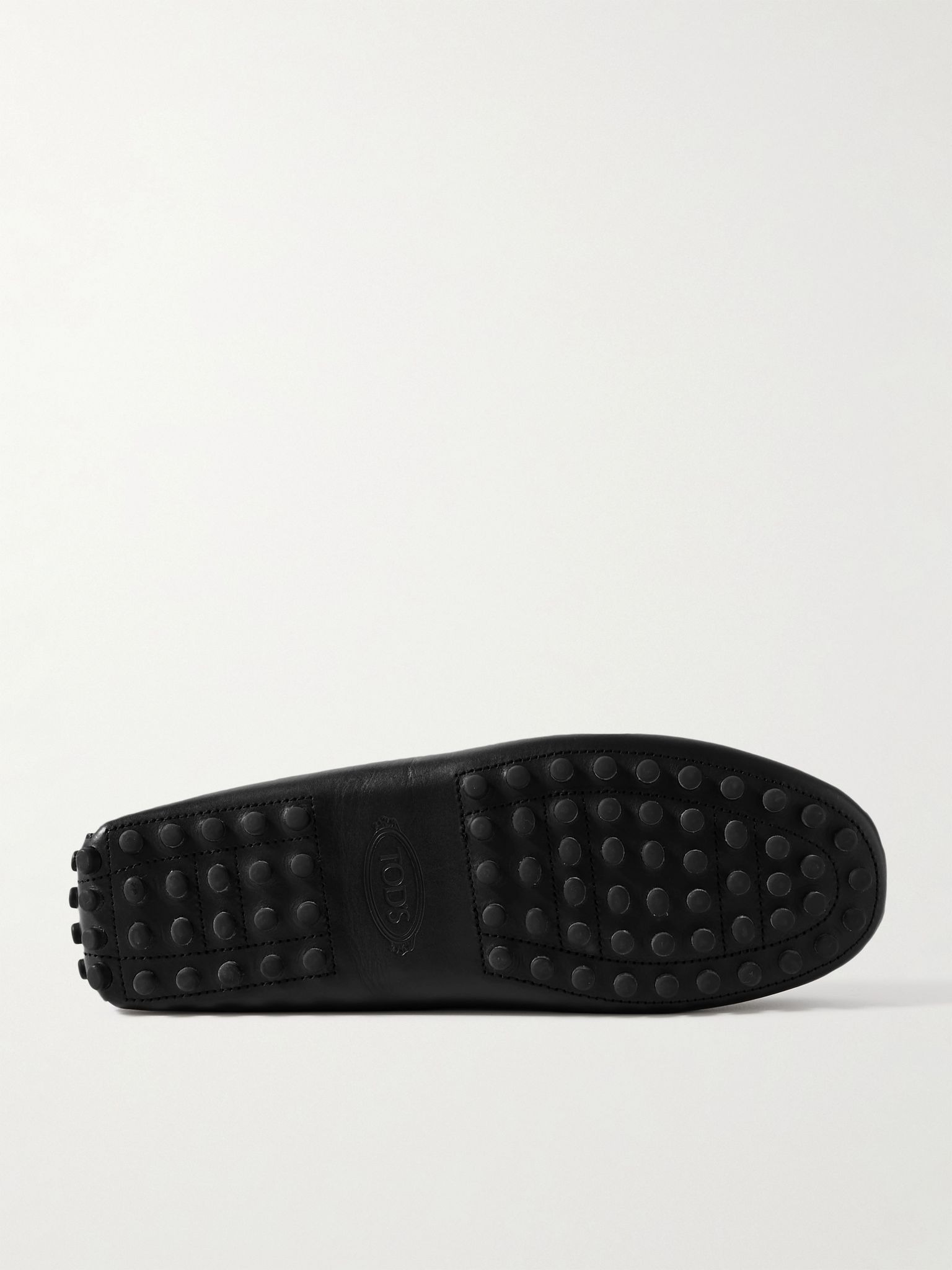 Gommino Leather Driving Shoes Black - 3