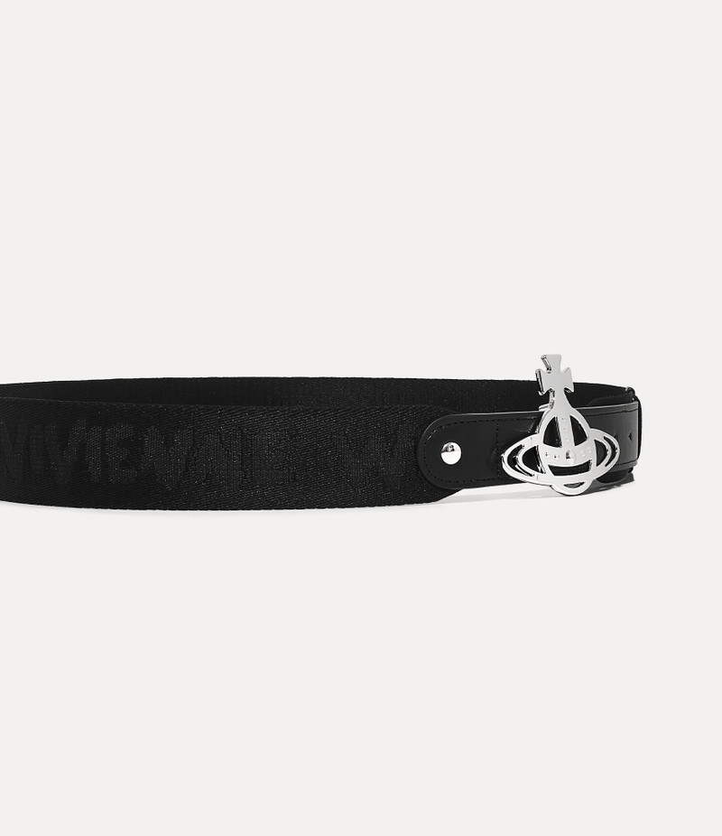 Vivienne Westwood LINE ORB WEBBING BELT outlook