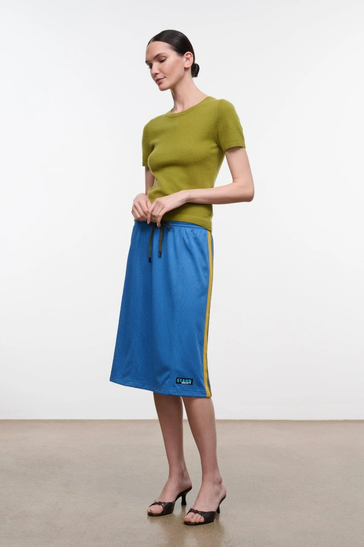 STAUD HASKELL SKIRT RIVERSIDE - 1