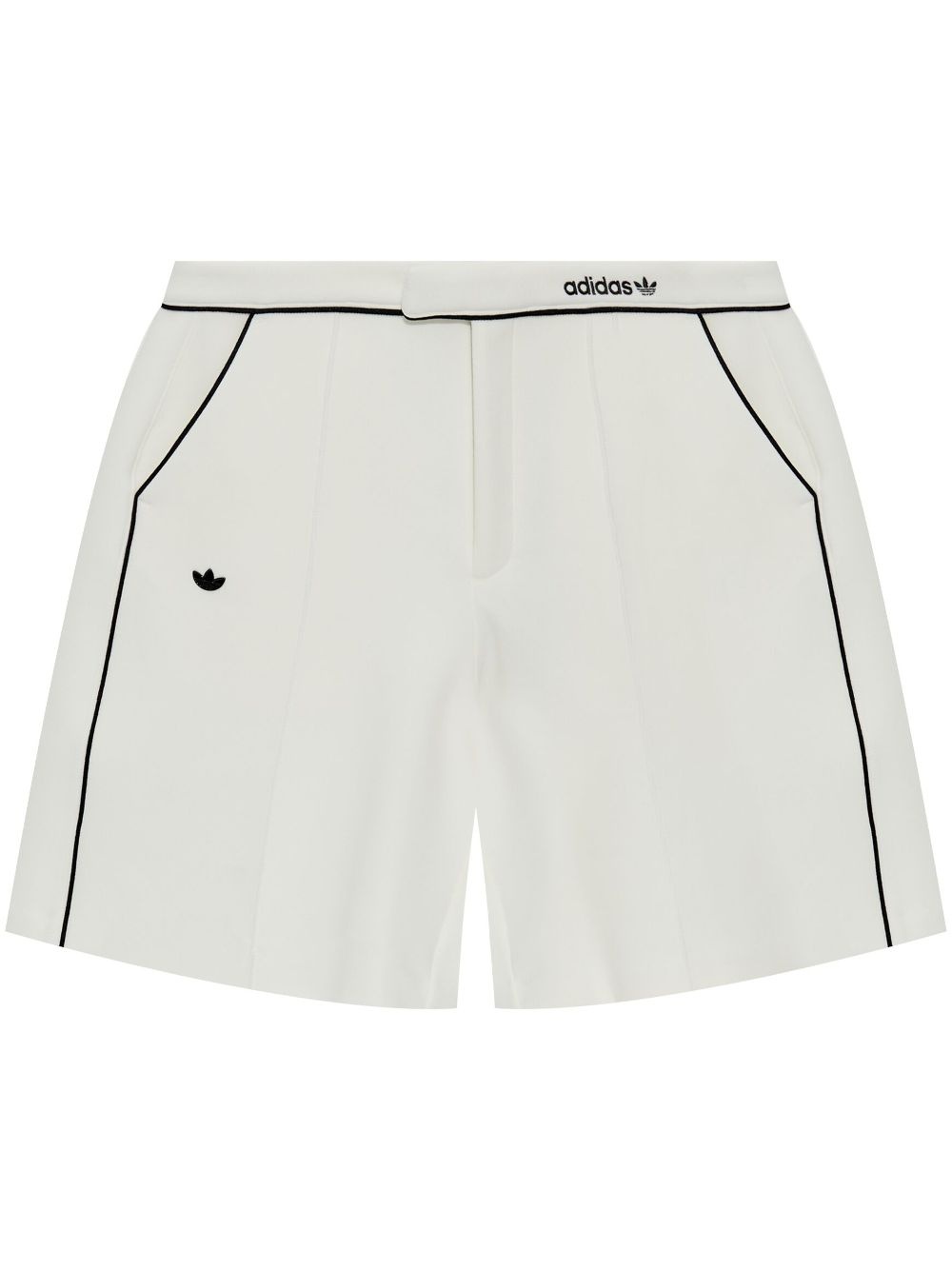 contrasting-trim shorts - 1