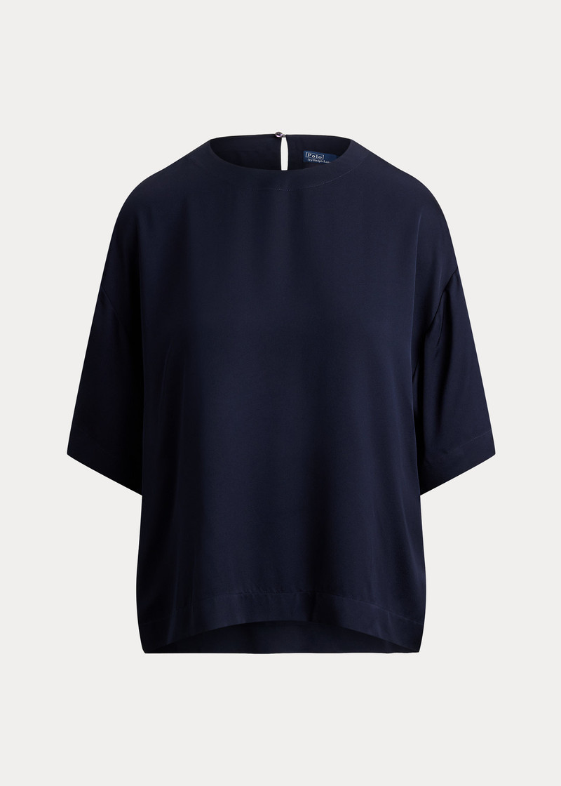 Oversize Satin Tee 1