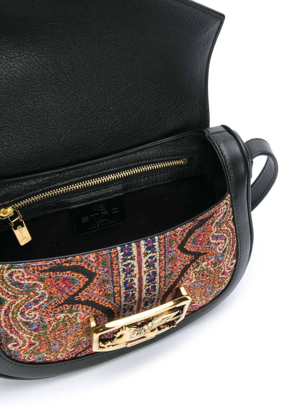 paisley-print shoulder bag - 5