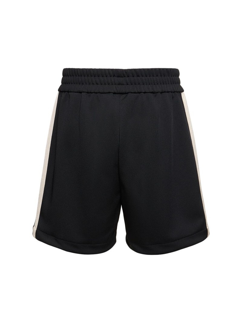 Monogram tech track sweat shorts - 3