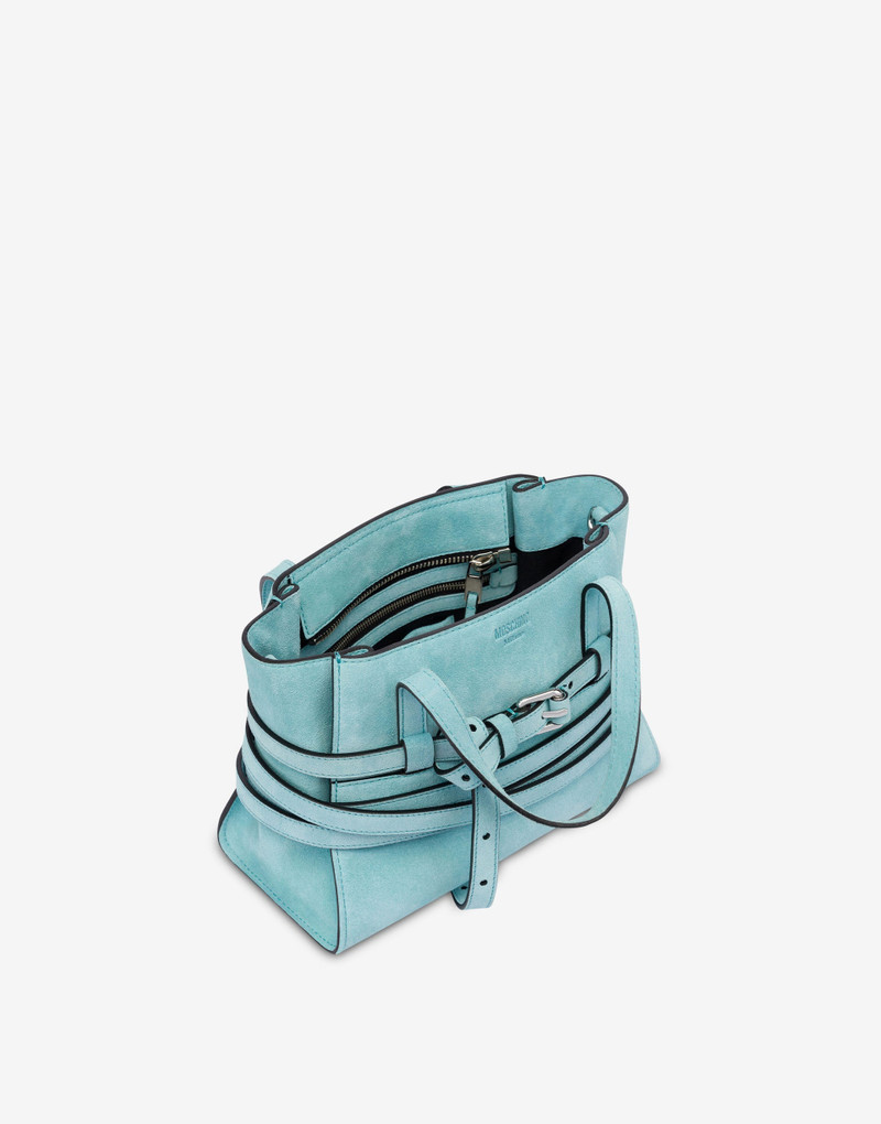 Moschino SMALL HAND BAG MOSCHINO TIE ME outlook