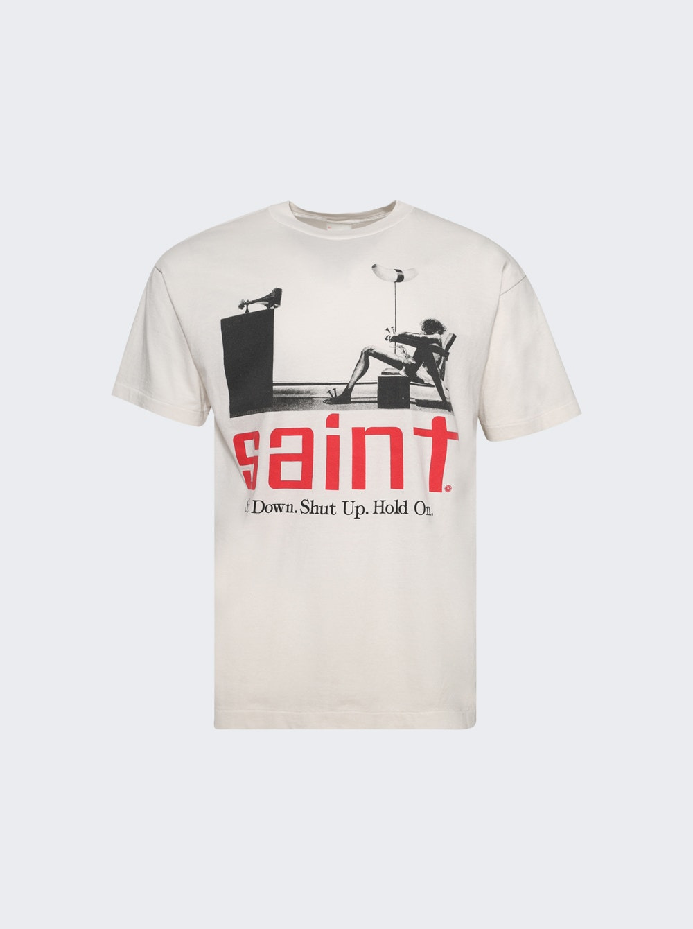 Saint Short Sleeve Tee White - 1