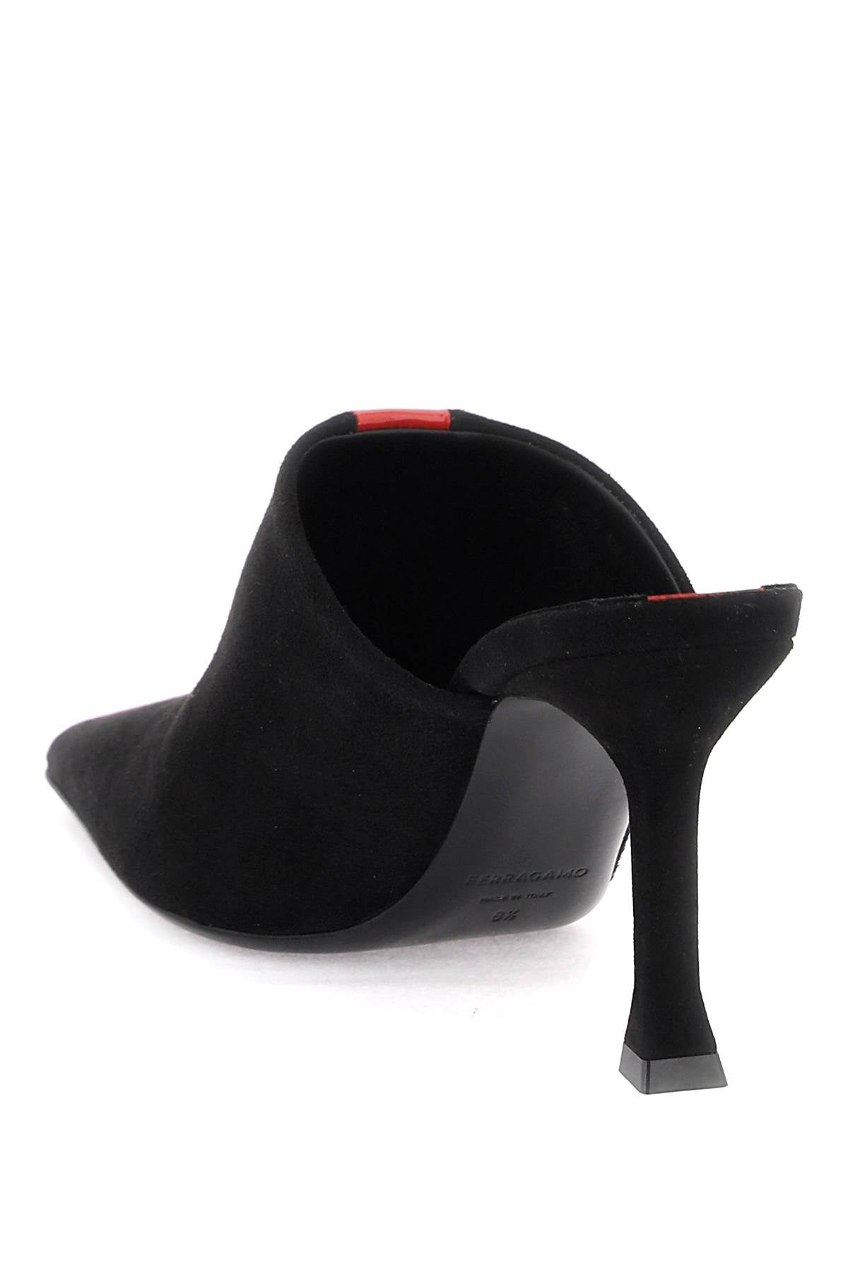 FERRAGAMO Salvatore Ferragamo Mules With Graphic Inset Women