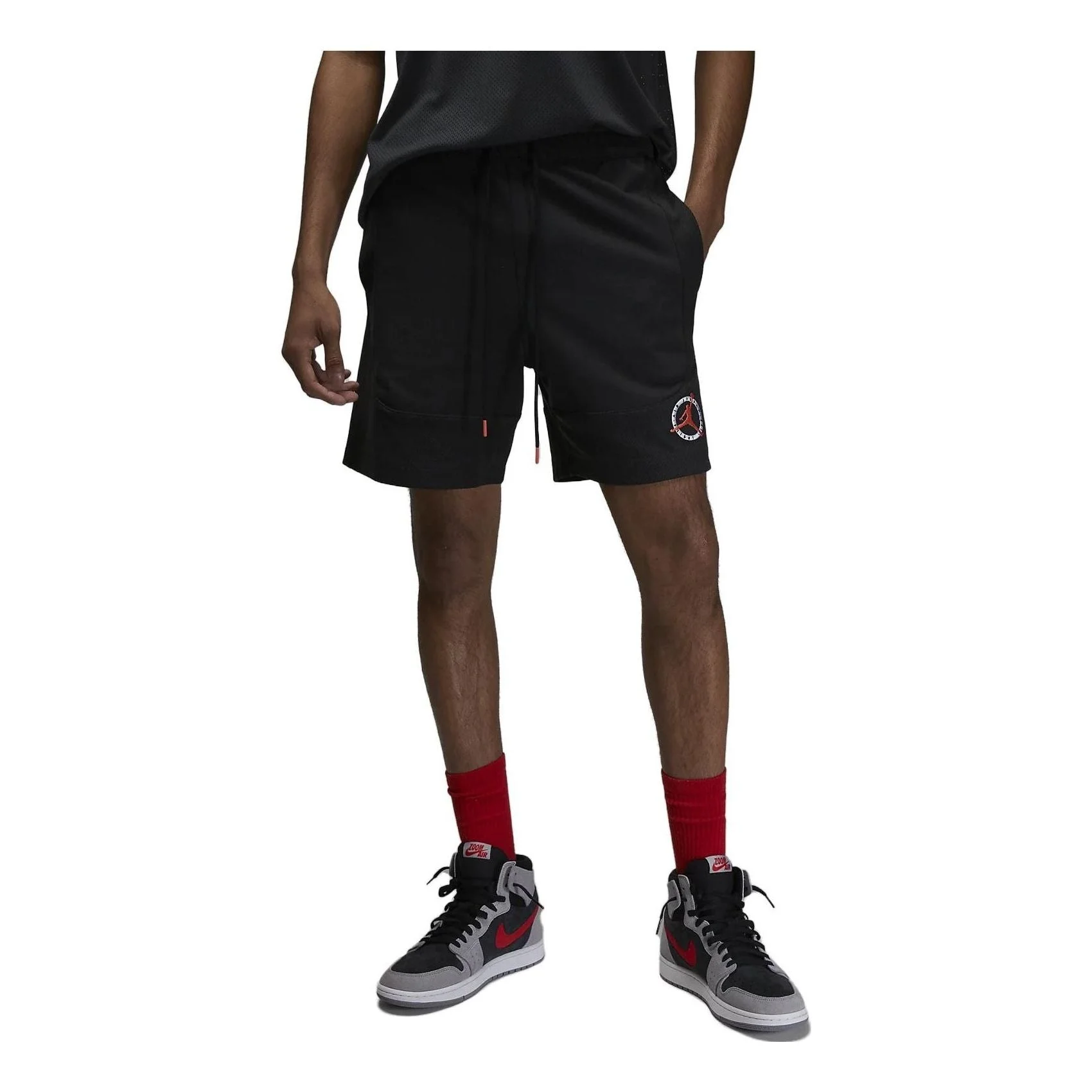 Air Jordan Flight MVP Logo Shorts 'Black' DX9723-045 - 1