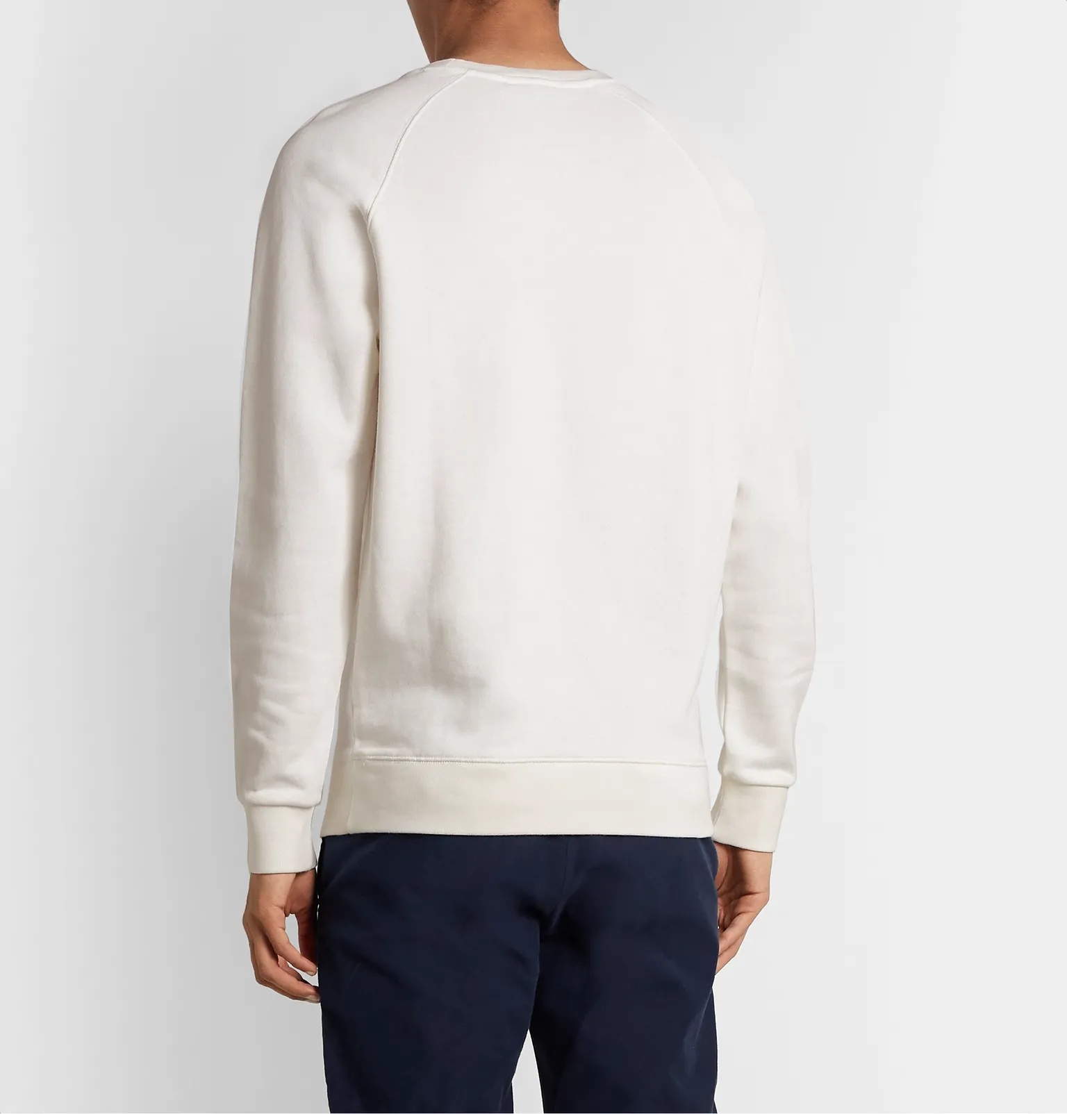 Printed Loopback Cotton-Jersey Sweatshirt - 4