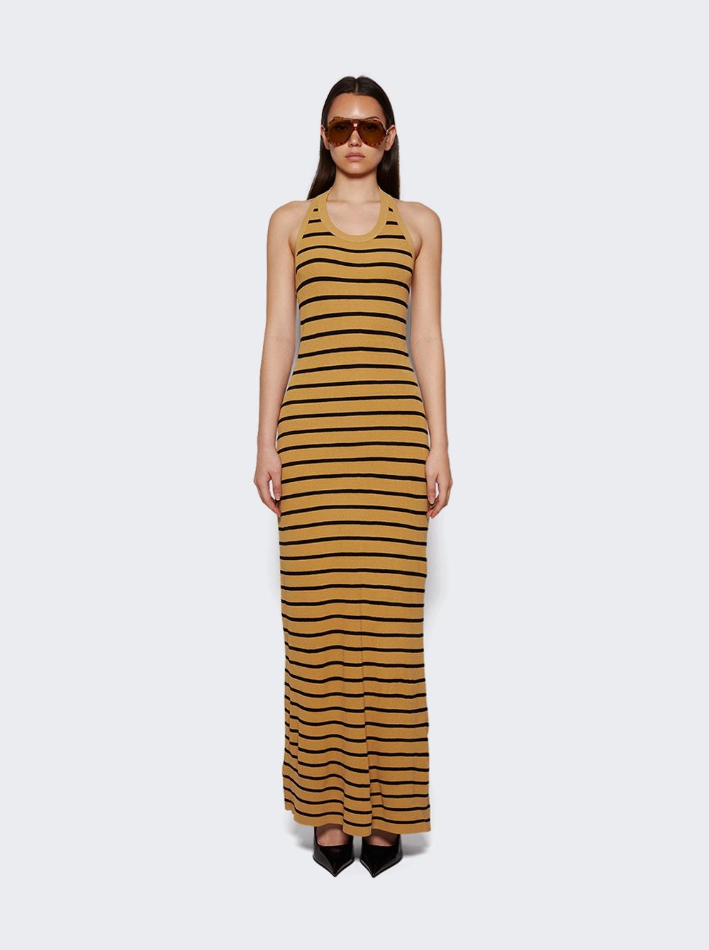 Meryl Dress Khaki - 2