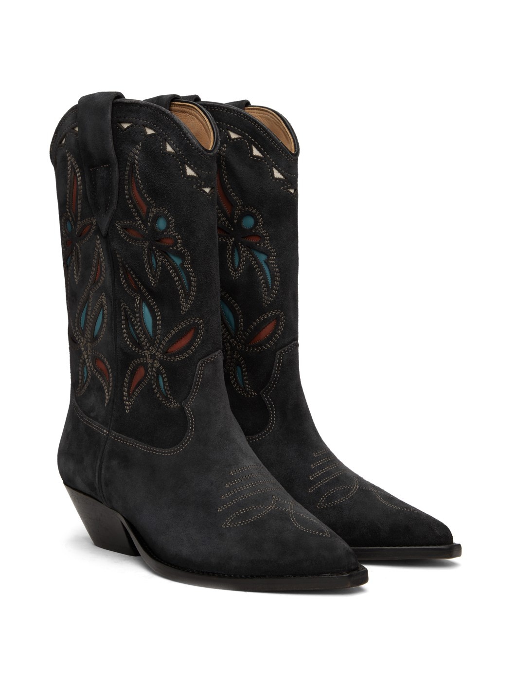 Gray Duerto Cowboy Boots - 4