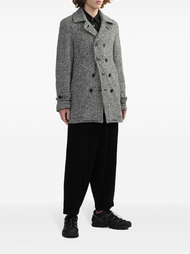 BLACK COMME des GARÇONS drop-crotch trousers outlook