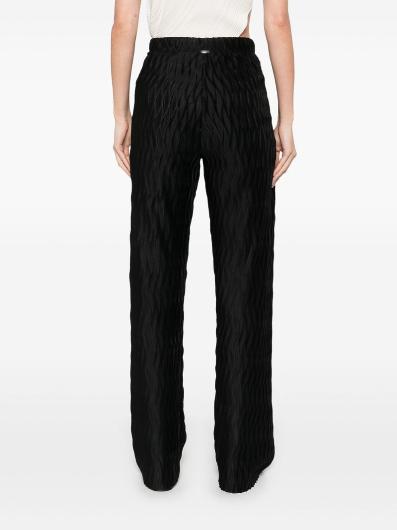 plissé tapered trousers 4