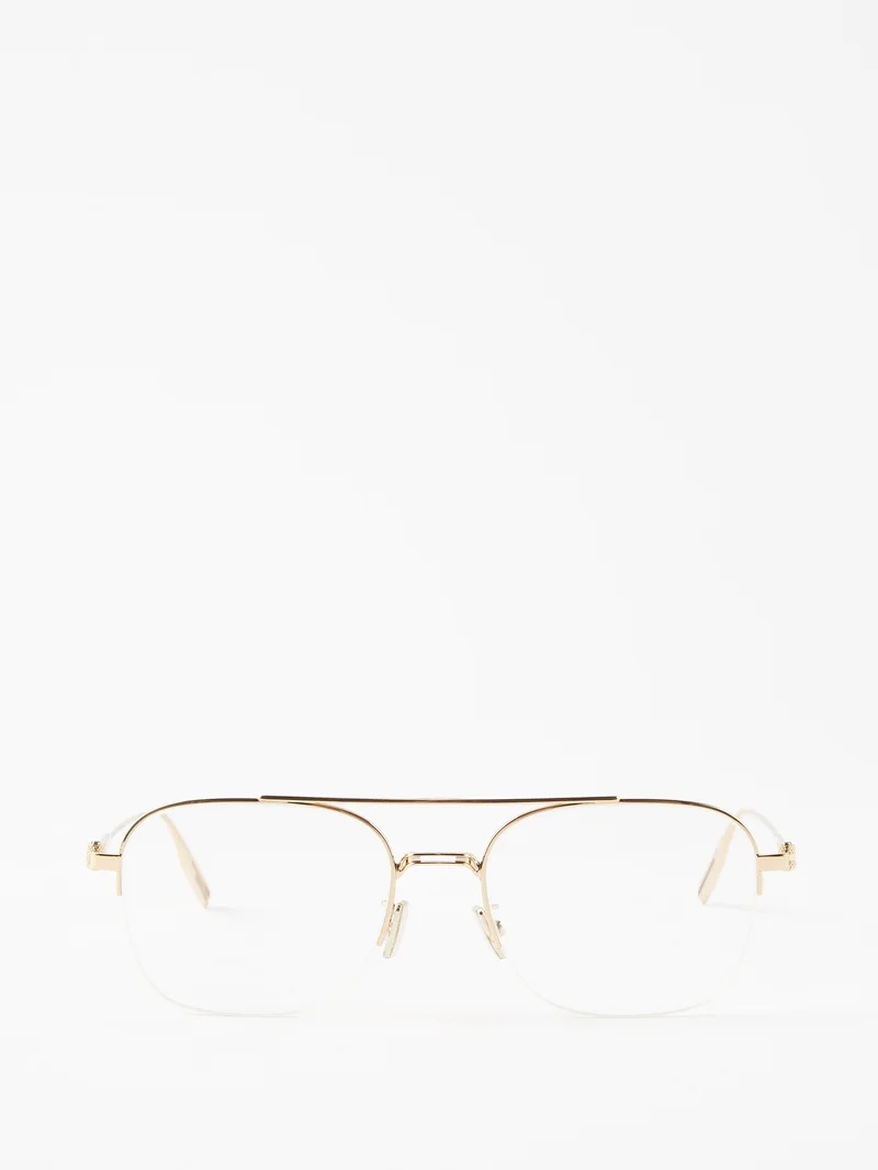 NeoDior aviator metal glasses - 1