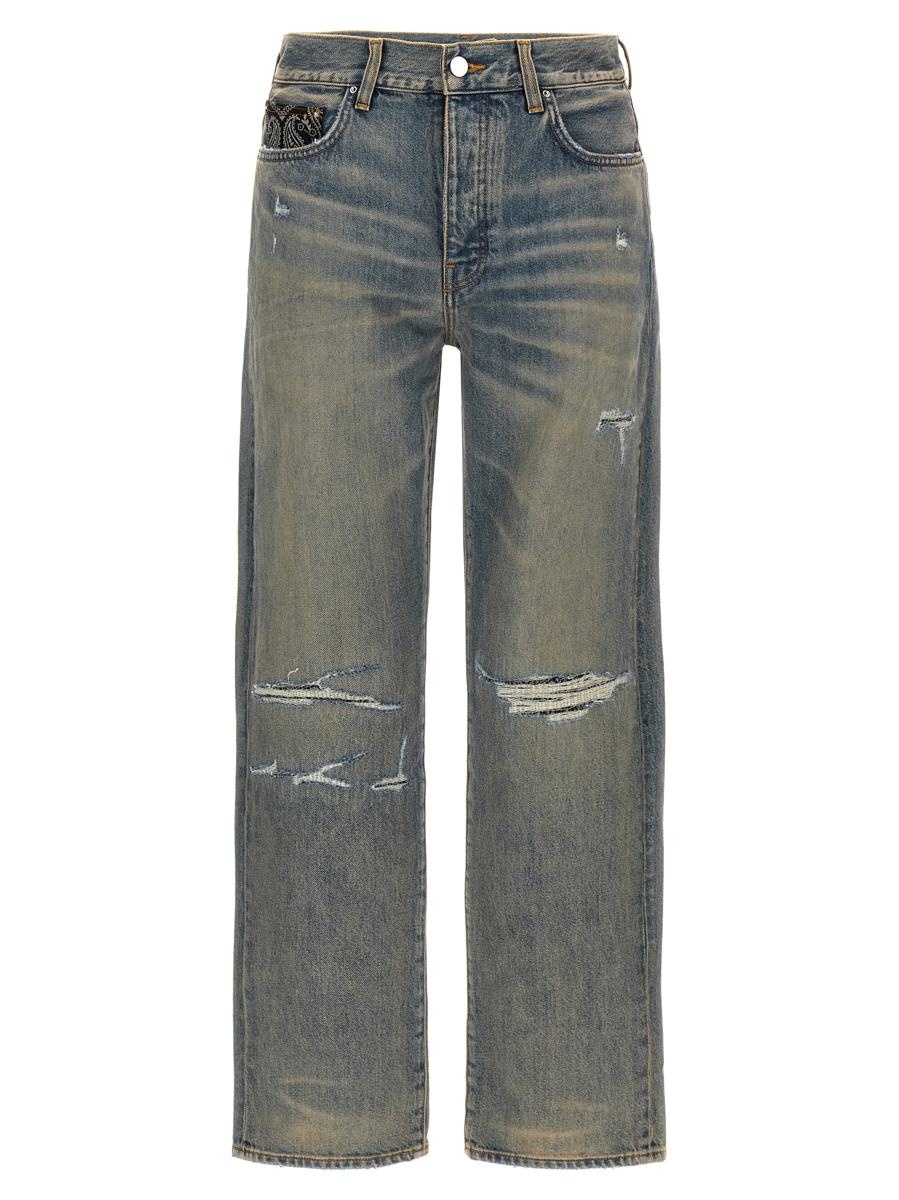 Amiri 'Bandana Repair' Jeans - 1