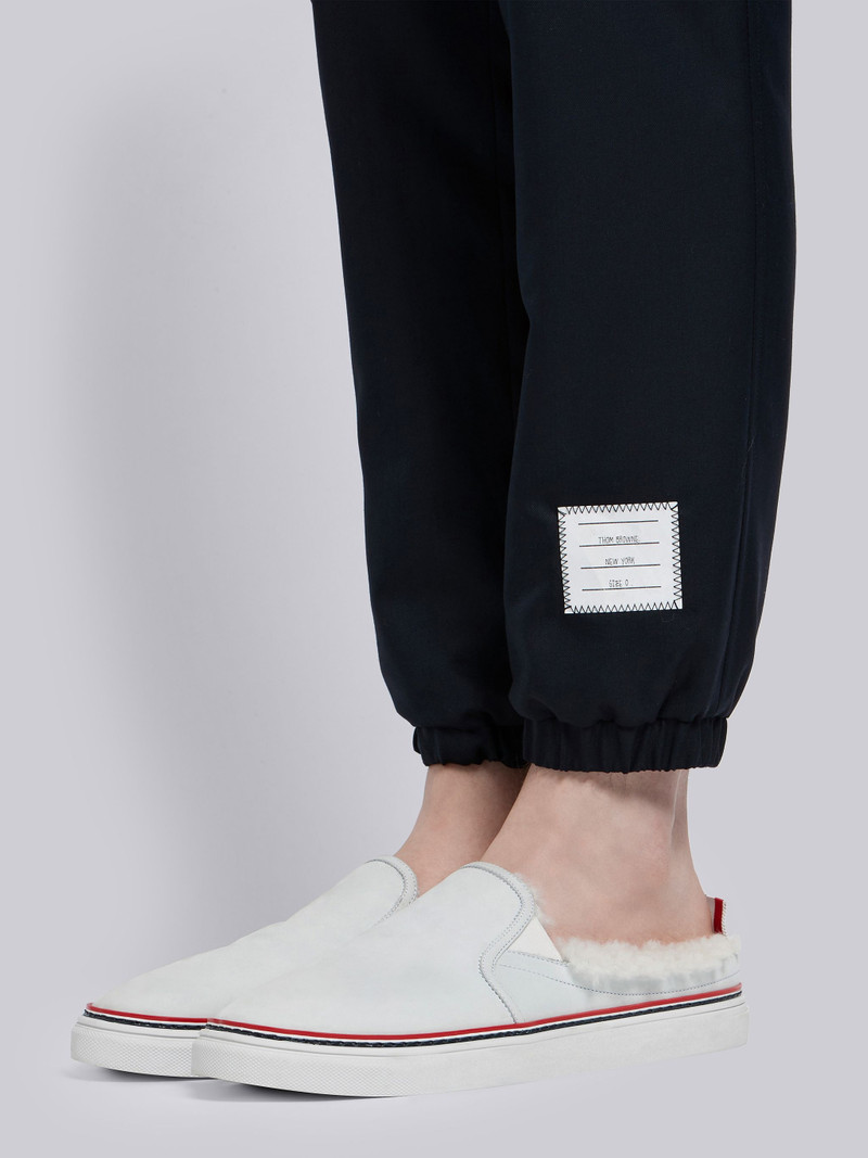 Elastic Hem Wool Track Trouser 6
