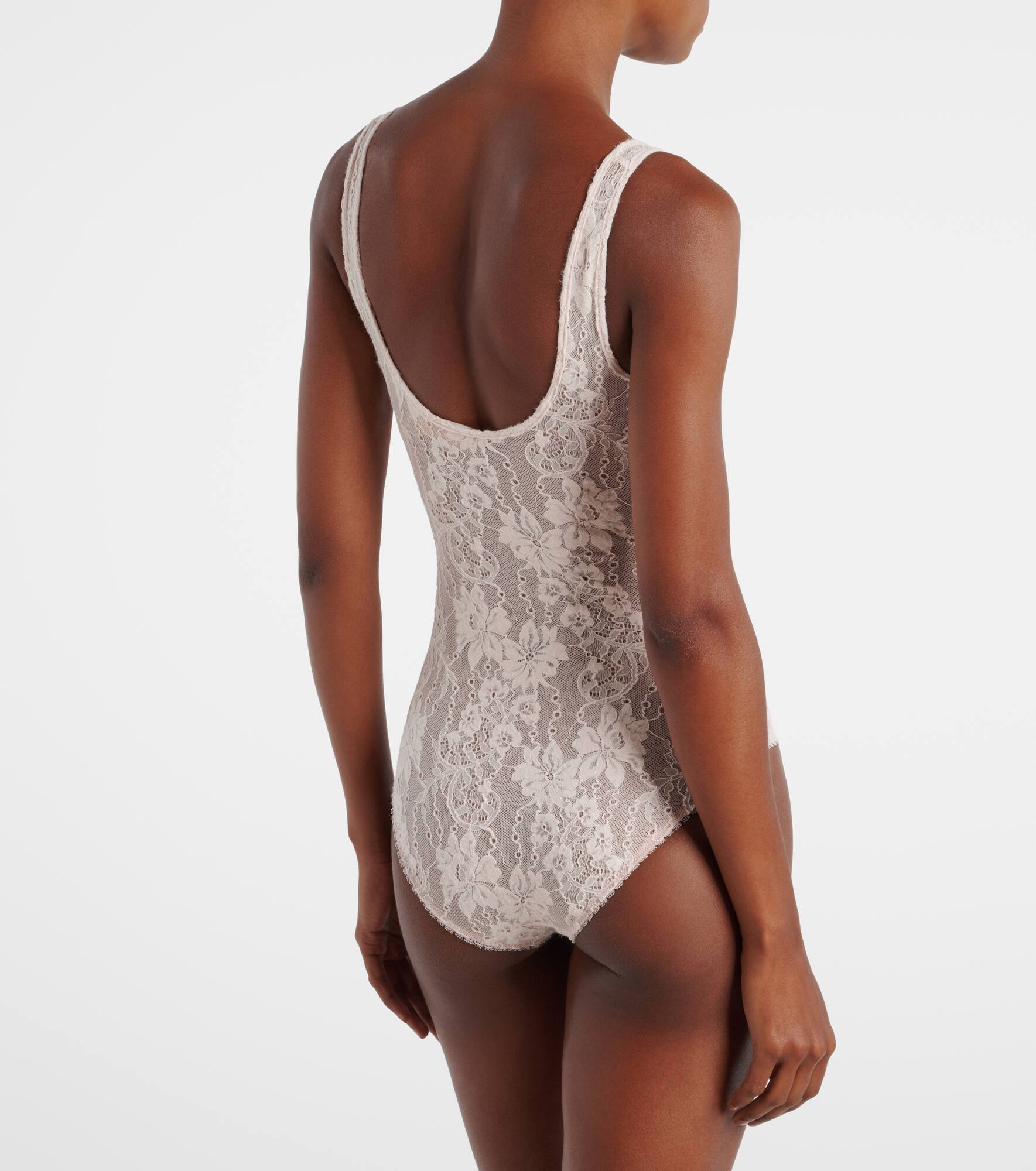 Floral lace bodysuit - 4