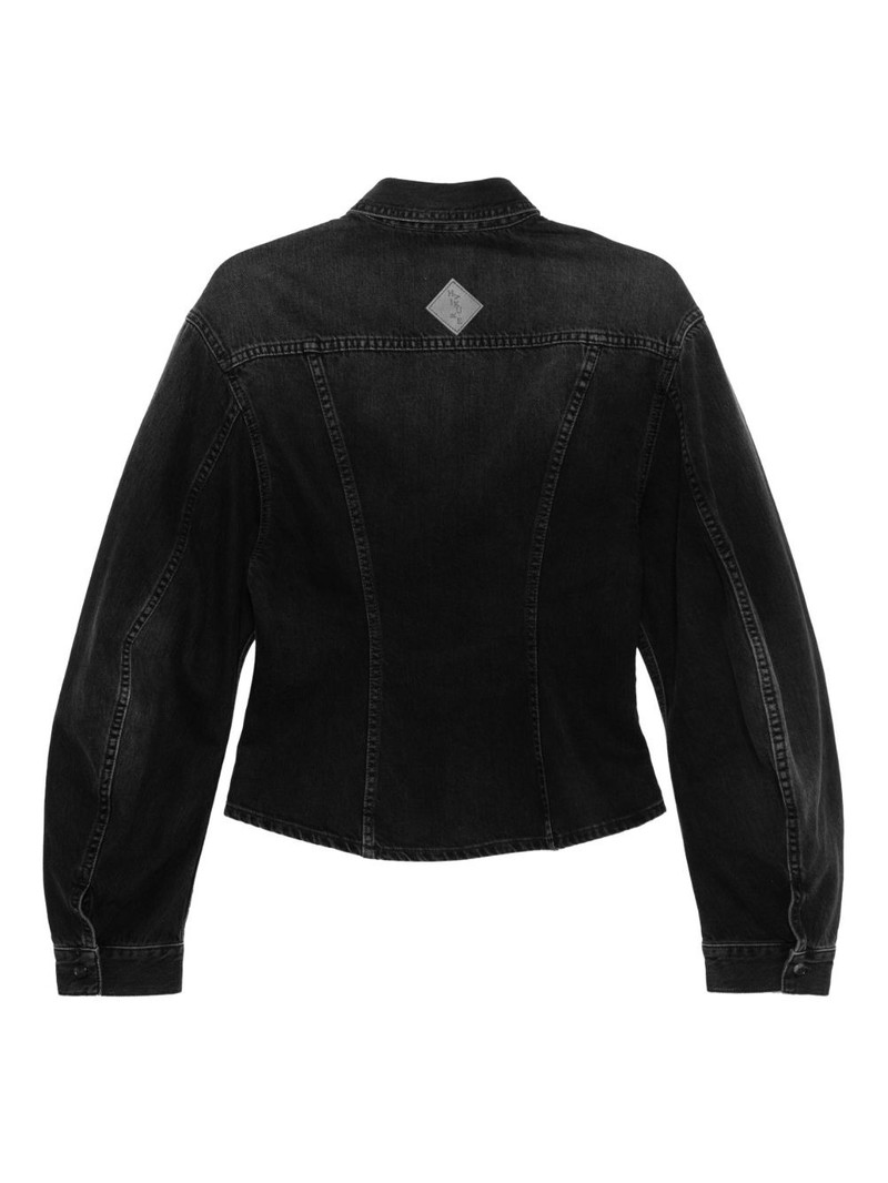 HAIKURE button-fastening denim jacket outlook