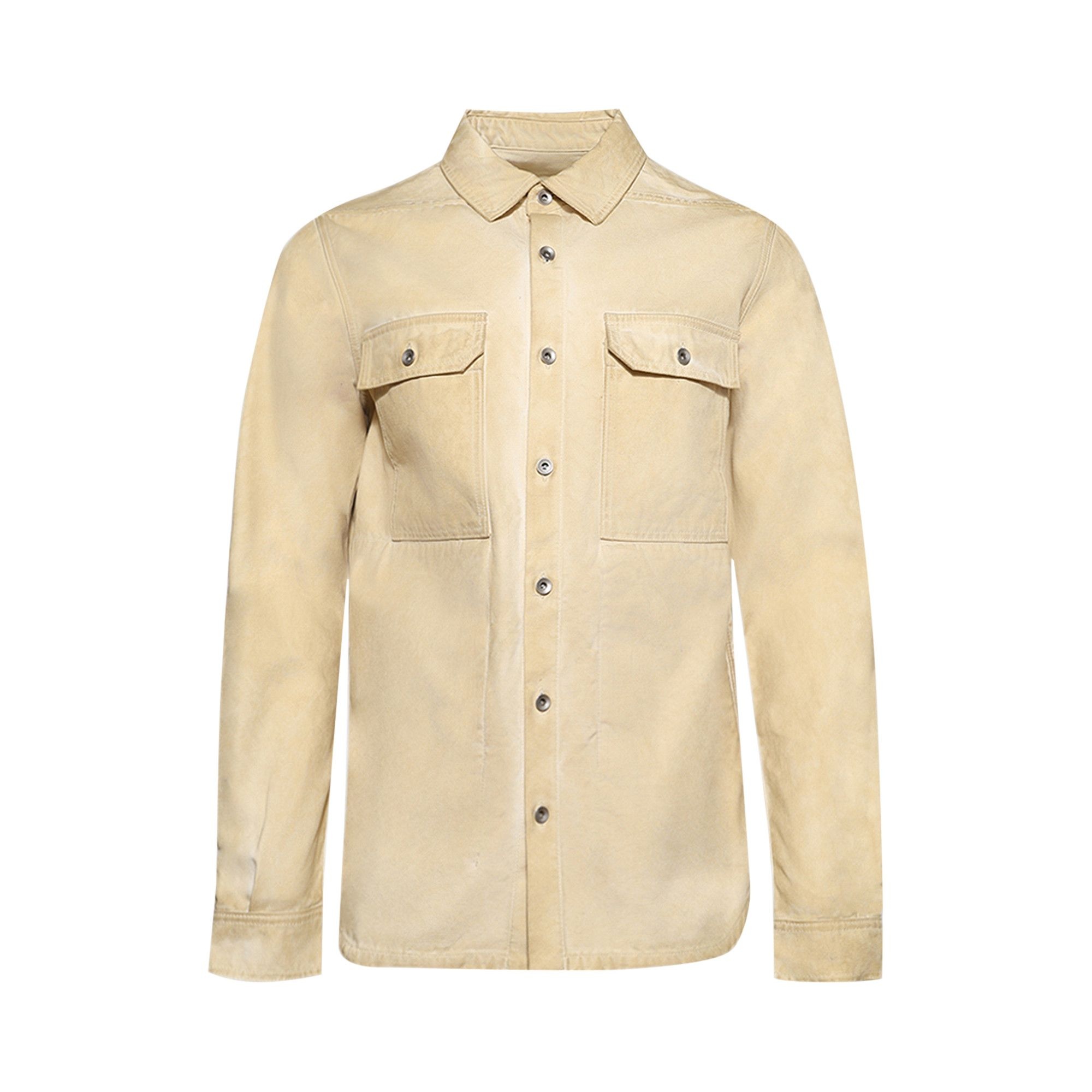Rick Owens DRKSHDW Denim Outershirt 'Parchment' - 1