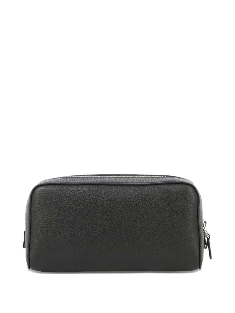 TOM FORD logo-detail zip-fastening wash bag outlook