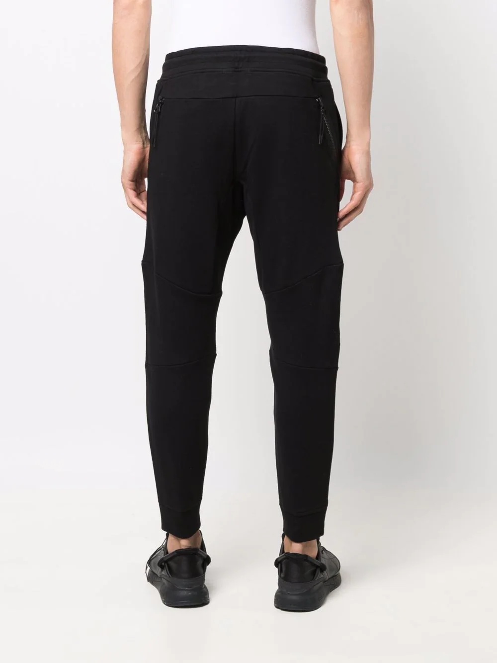 Lens-detail tapered track pants - 4