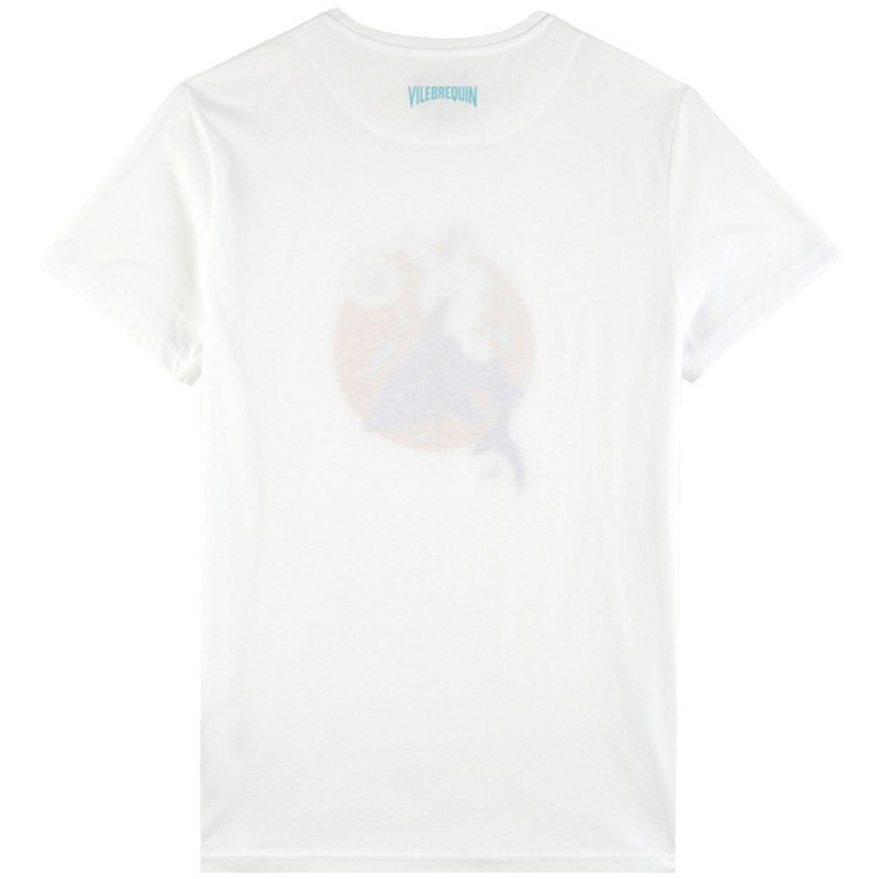 Vilebrequin Men Organic Cotton T-shirt Let's Take A Ride! outlook