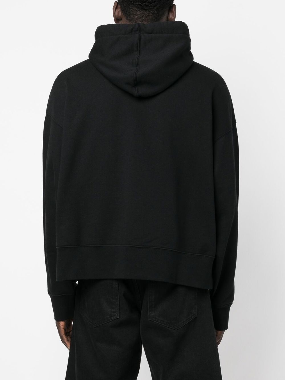 star sprayed-print sweatshirt - 4